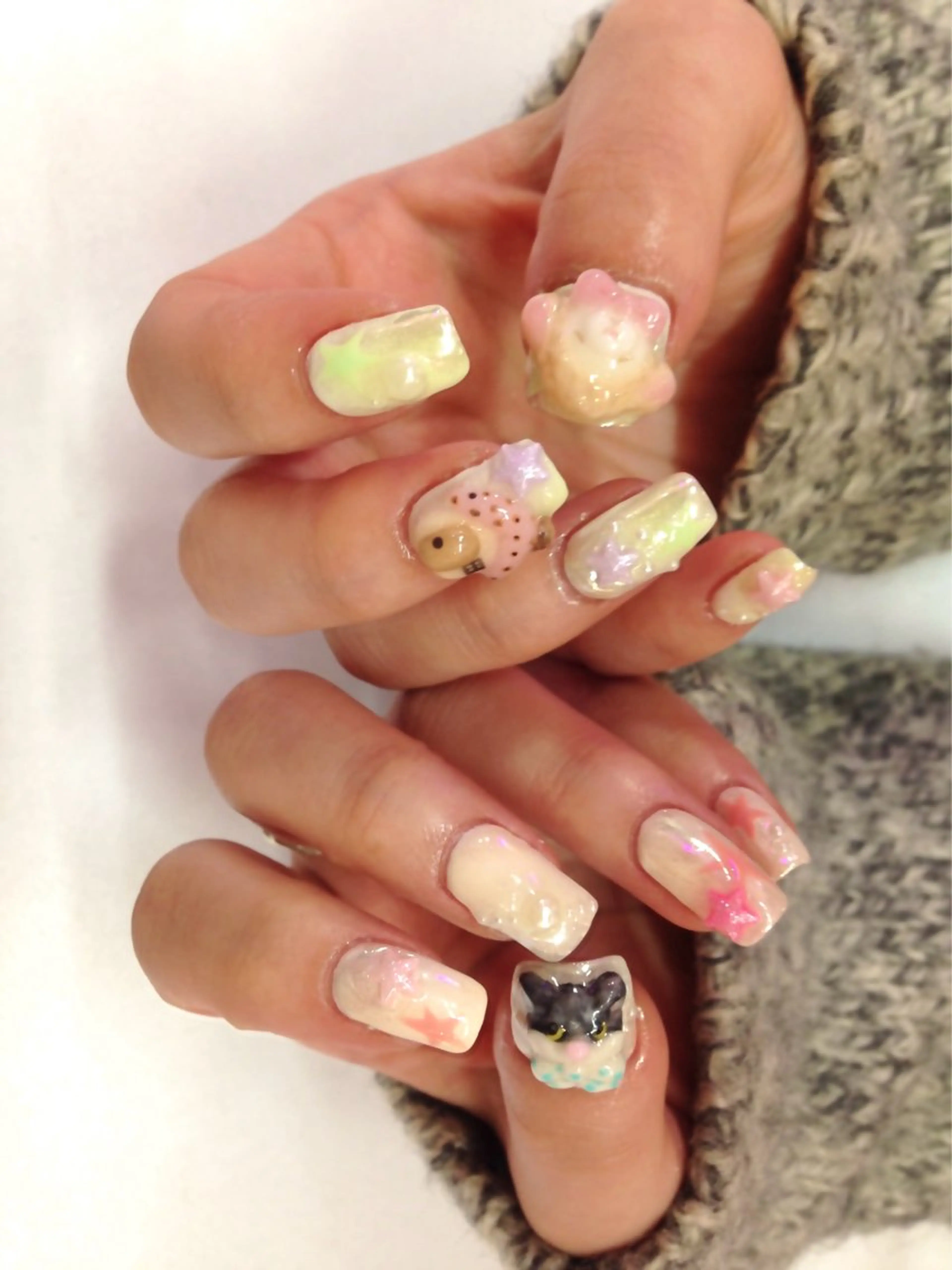 ネイル ニコネイルスクール maayaのネイルデザイン