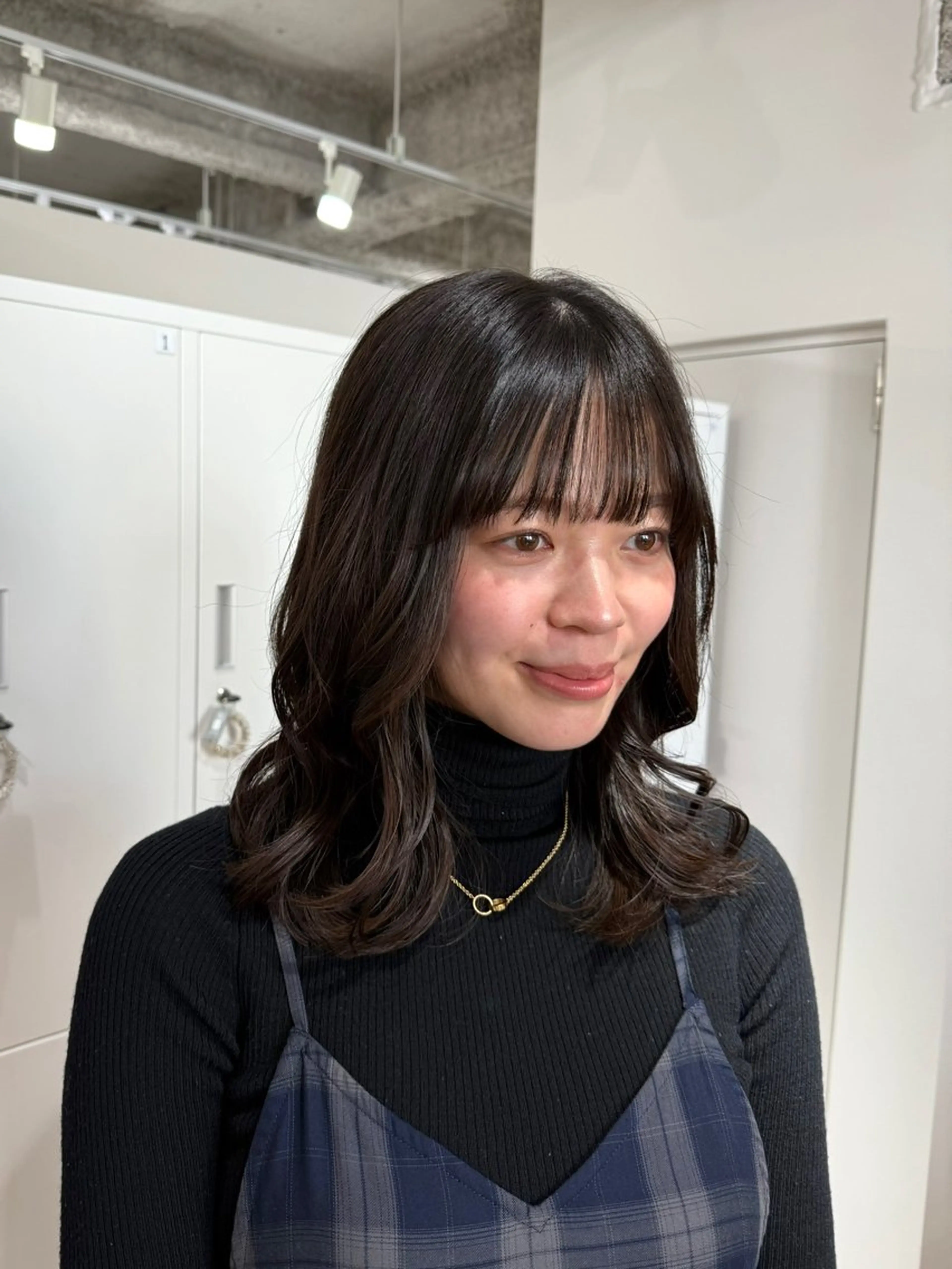 ミディアム カット トリートメント attrait【アトレ】🌱梅田店所属・AYANA🫧酸性 縮毛/艶髪TR🫧のヘアスタイル