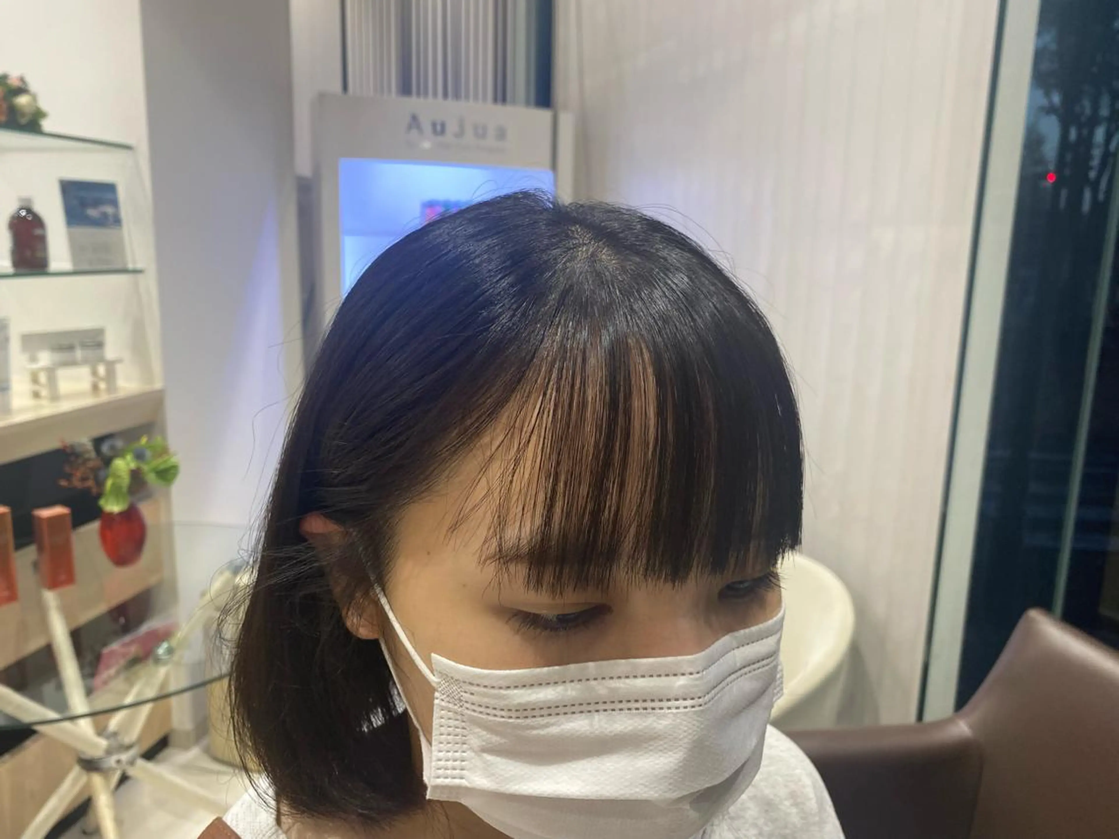 ショート カット 縮毛矯正 ‎‪🩰 艶髪美髪 shiori🫧のヘアスタイル