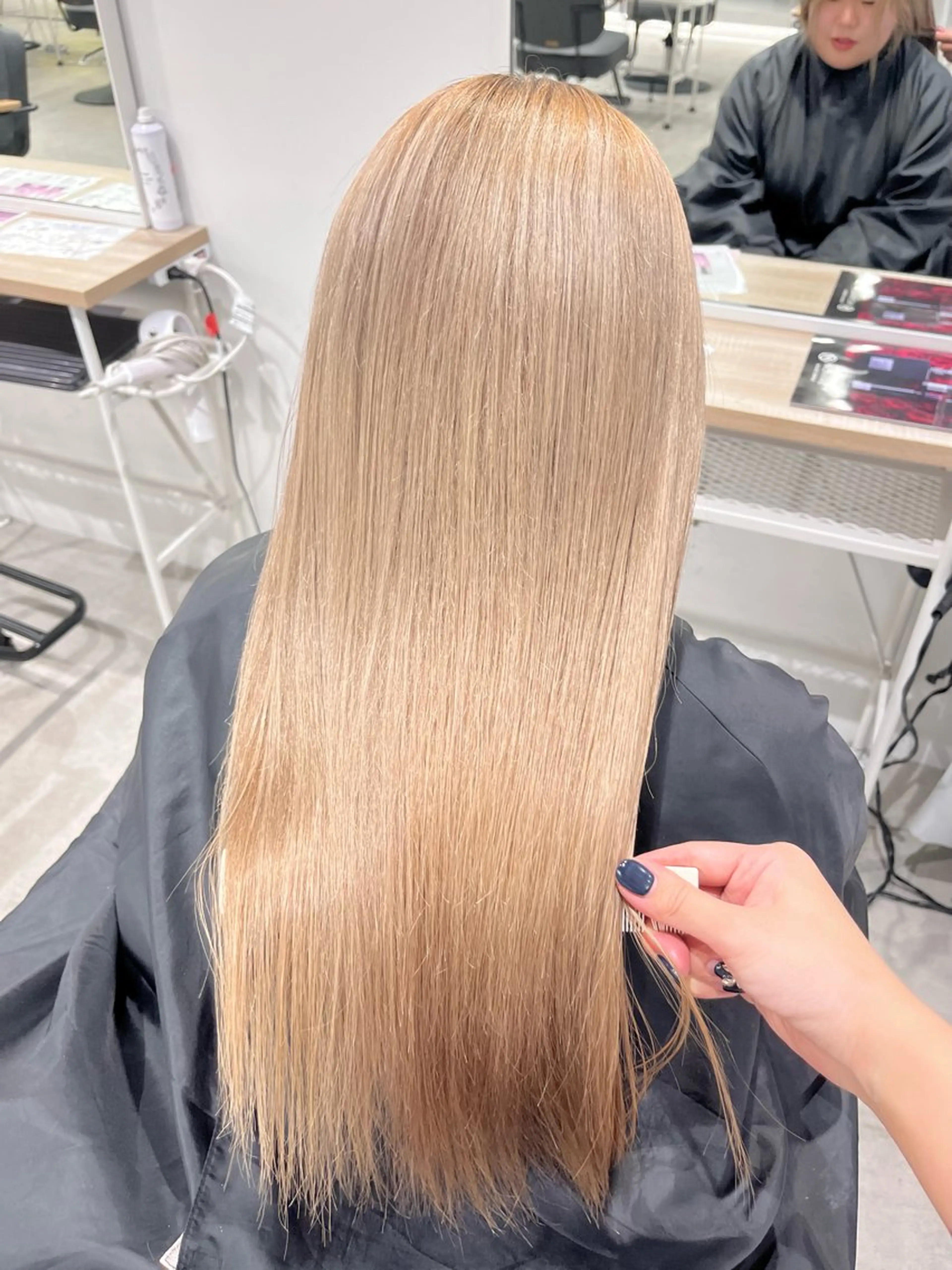 ロング カラー ヘアカラー カンナ【Y2Kネイル /コーンロウ】のネイルデザイン