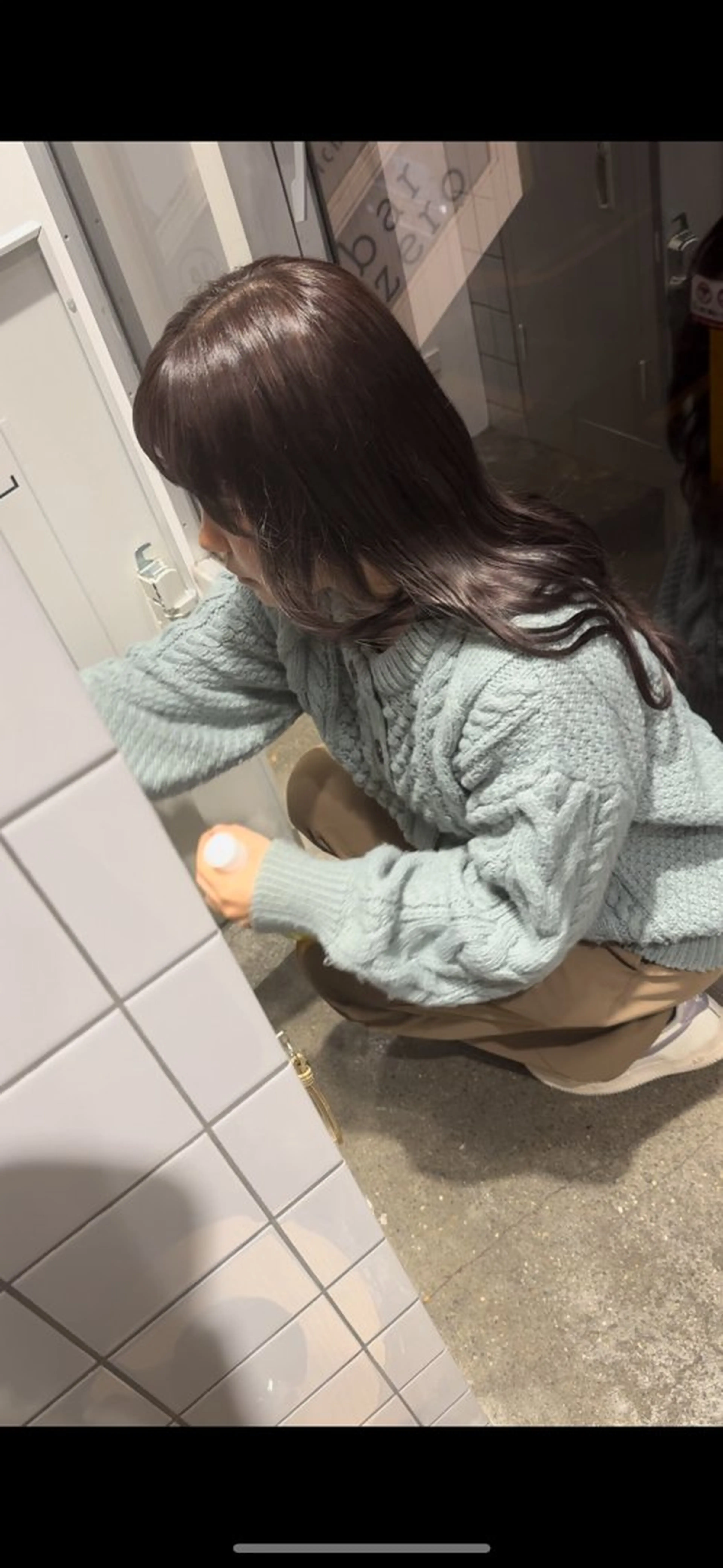 ロング カラー 新宿 似合わせカラー HINAのヘアスタイル