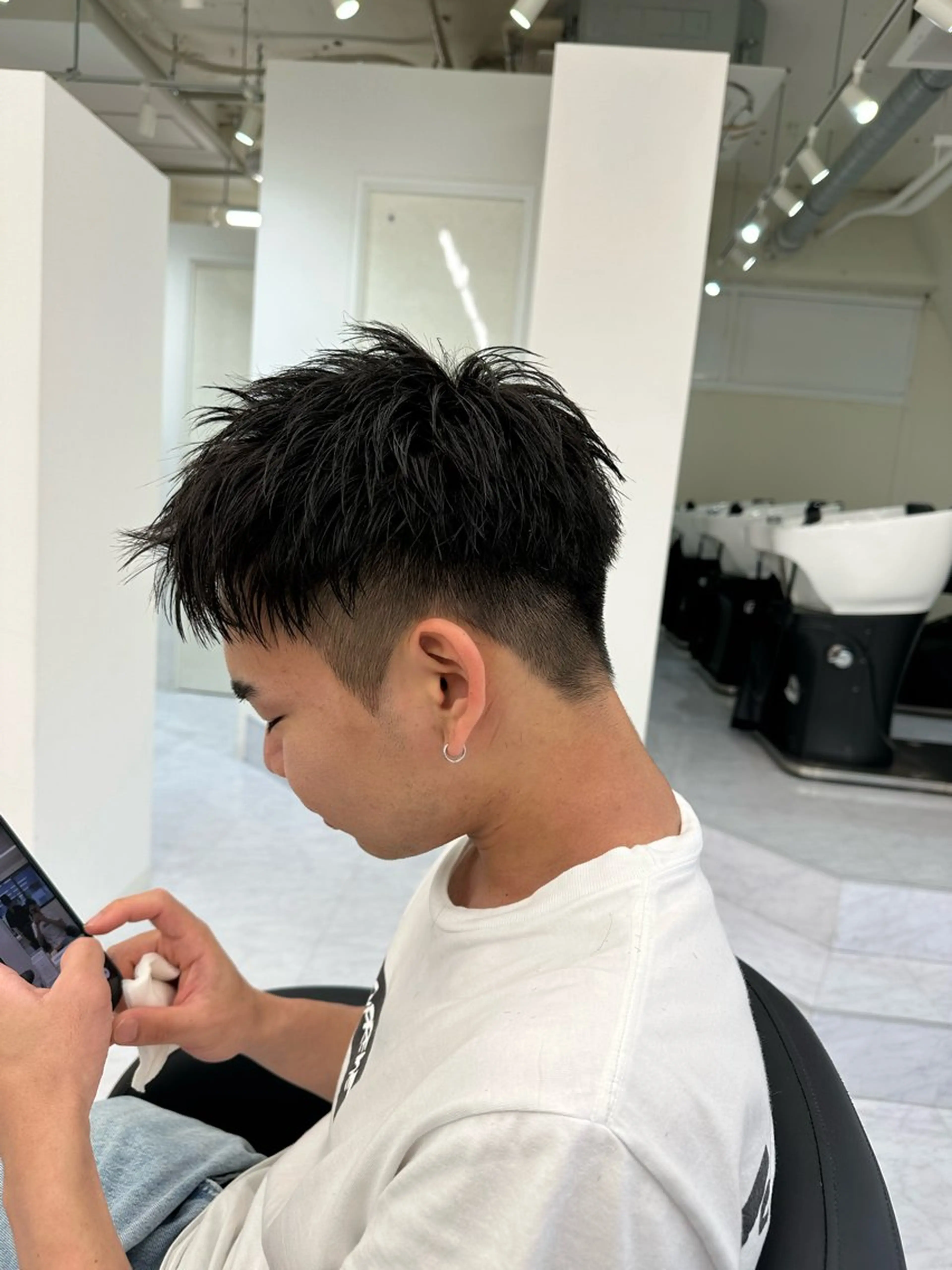 メンズ AI TOKYO所属・岡部 琉斗のヘアスタイル