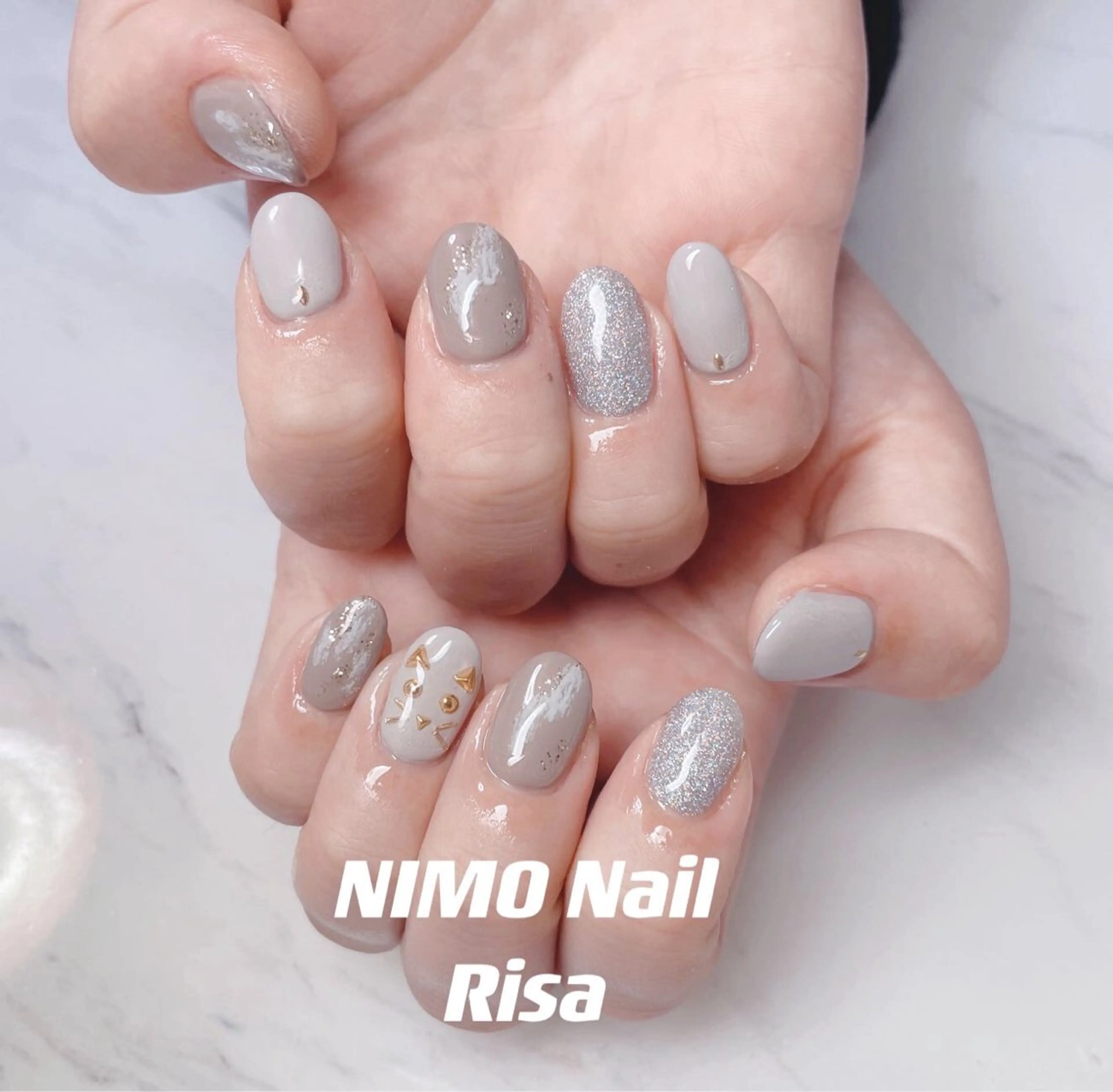 ネイル ハンドネイル ハンドケア RI SA☀️ リサのネイルデザイン