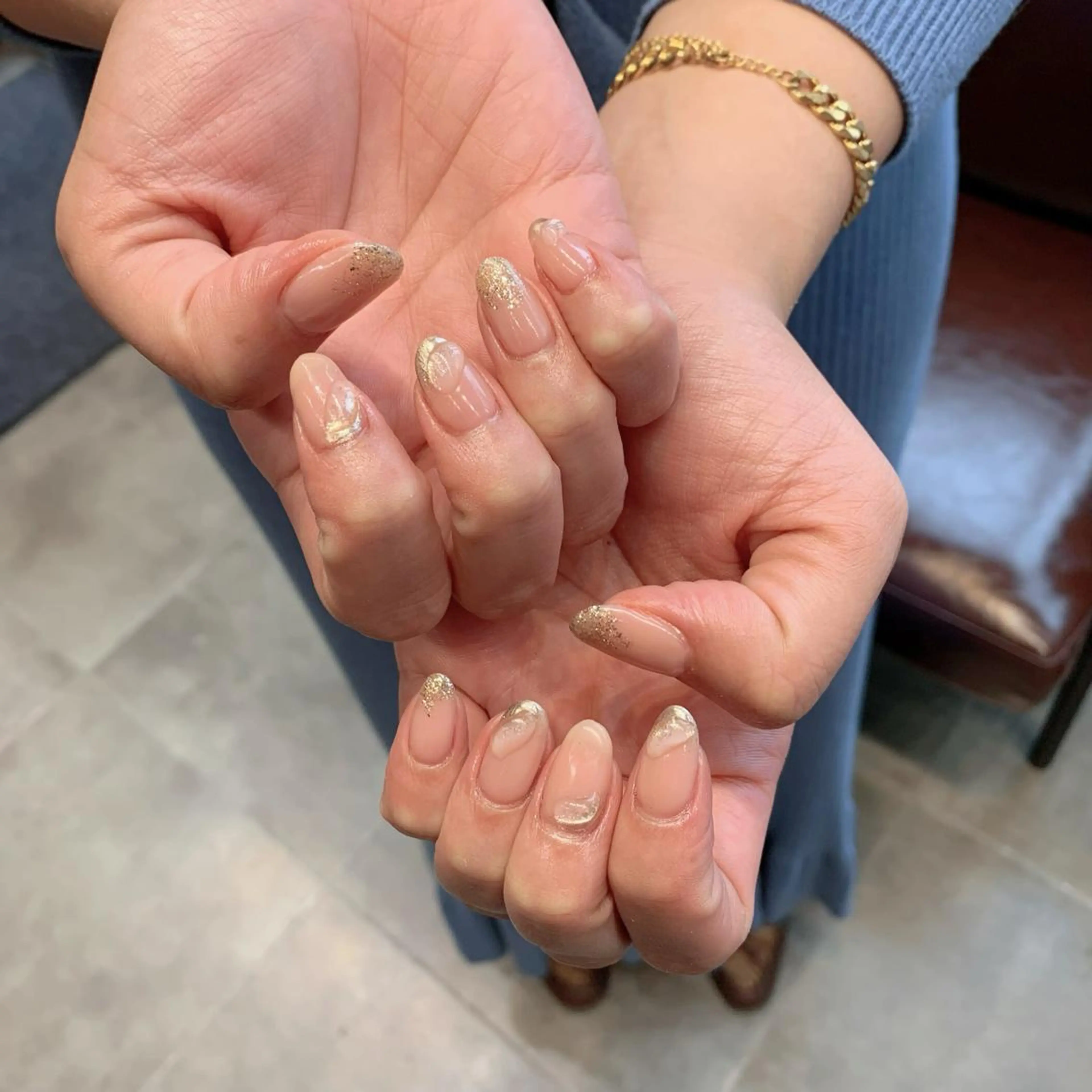 ネイル ハンドネイル YUKIMO🍎名駅 /ニュアンスのネイルデザイン