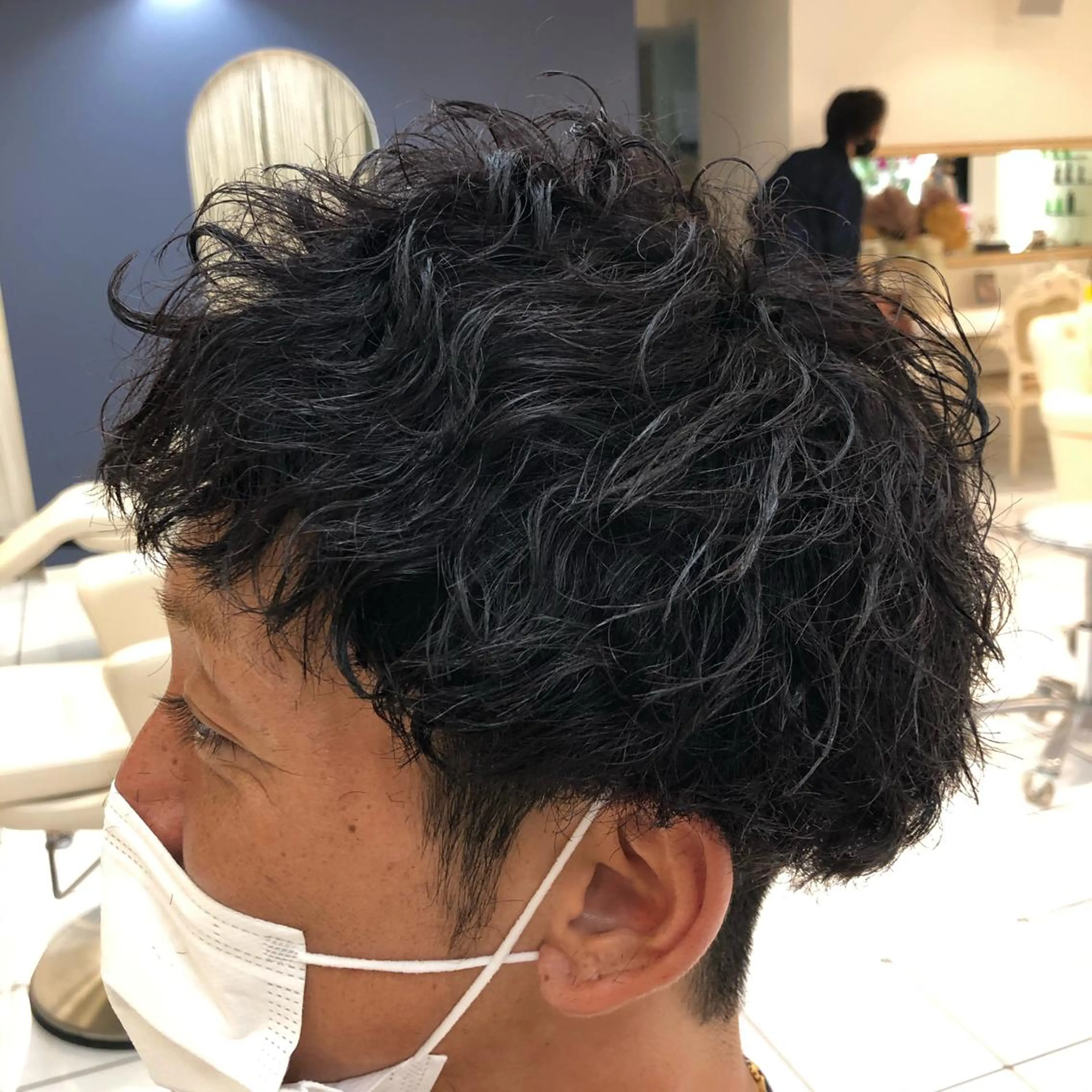 メンズ メンズパーマ [仙台髪質改善]小原 弘之のヘアスタイル