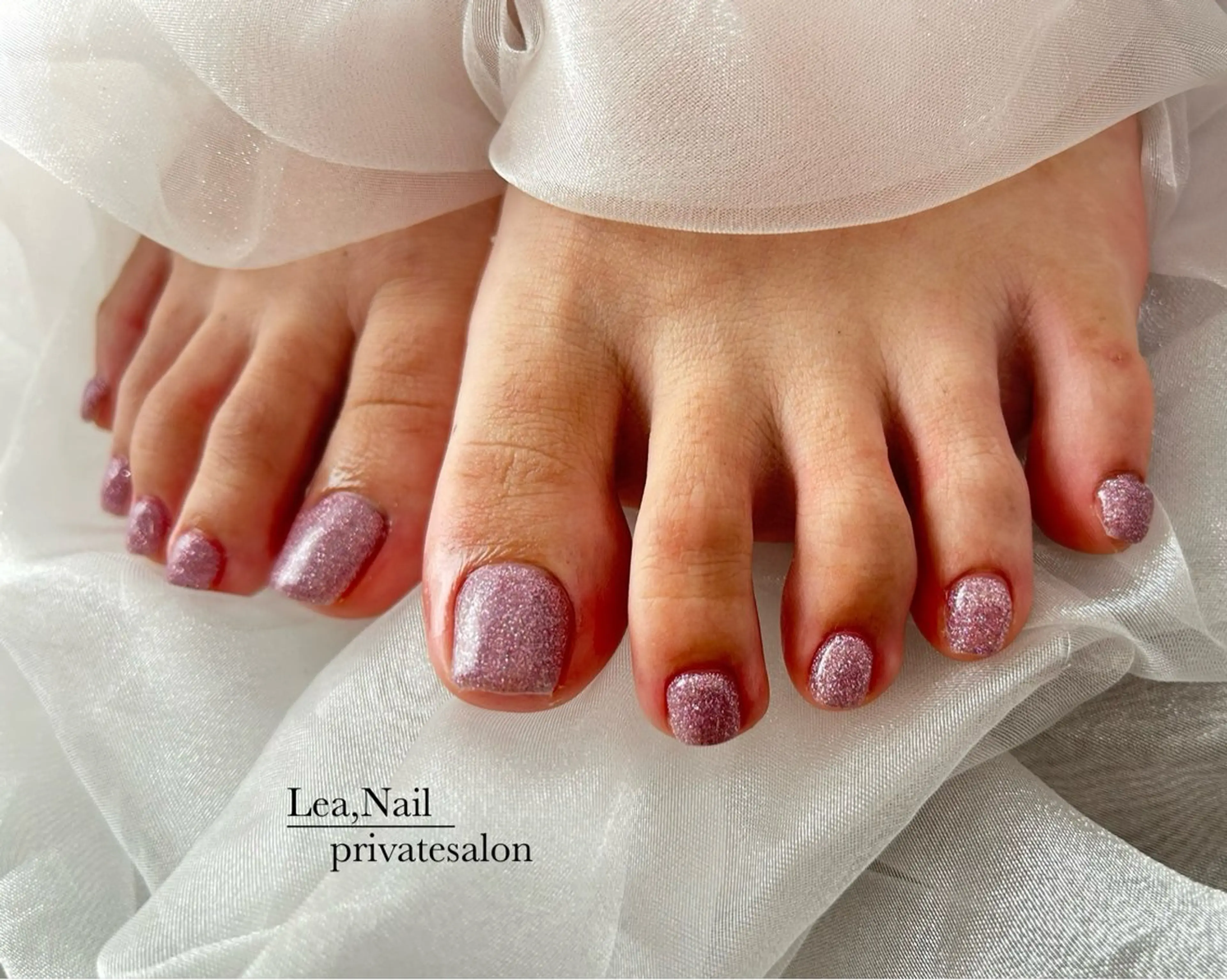 ネイル フットネイル Lea,Nail所属・松橋 愛のネイルデザイン