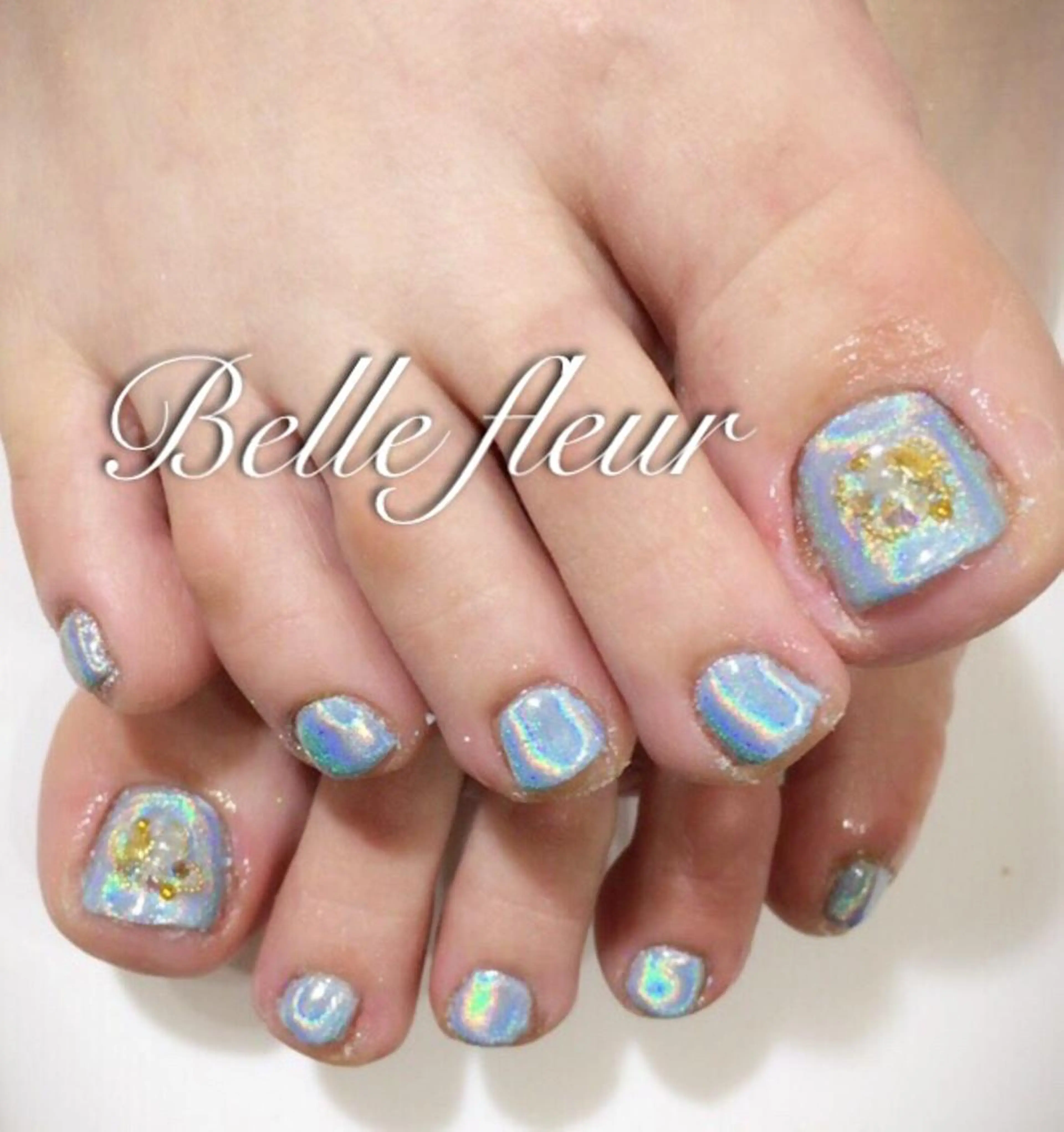 ショート ネイル Belle fleurのネイルデザイン