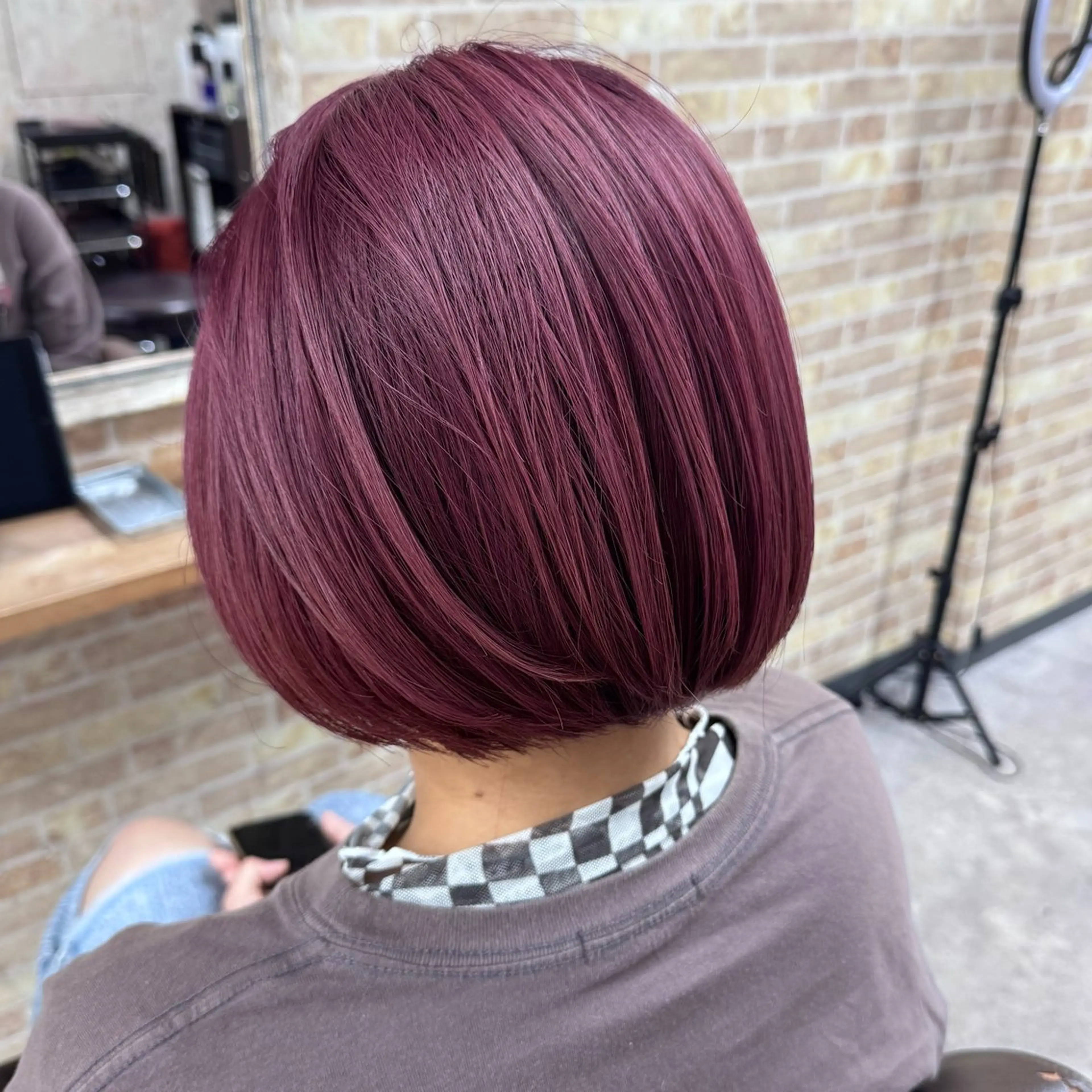 ショート GALAXY ＆BRELLA 水戸店所属・皆川 千奈実のヘアスタイル