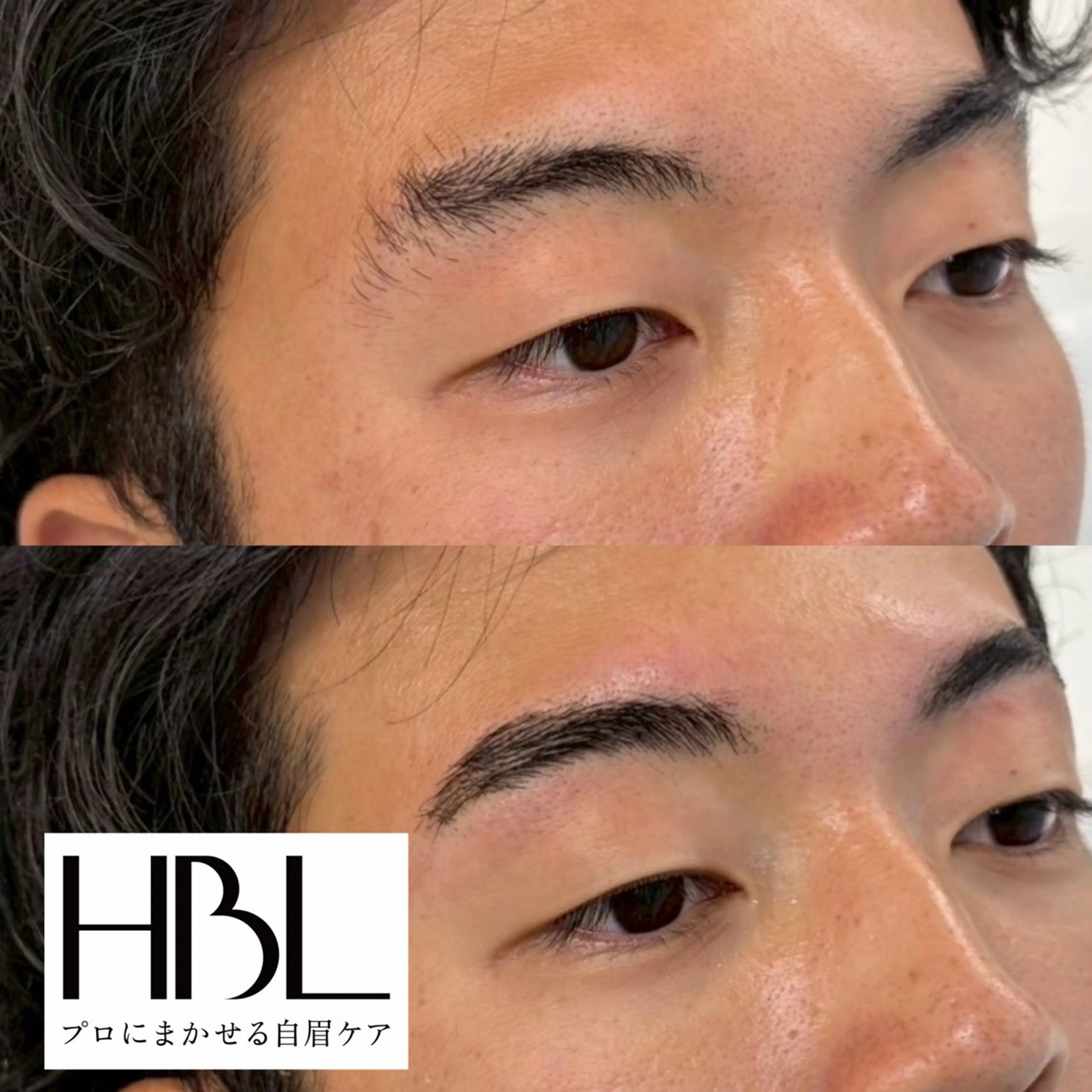 アイブロウ メンズアイブロウ 歯のホワイトニング専門店 MIGAQ 京都四条大宮店所属・佐藤 未来の眉毛・アイブロウイメージ