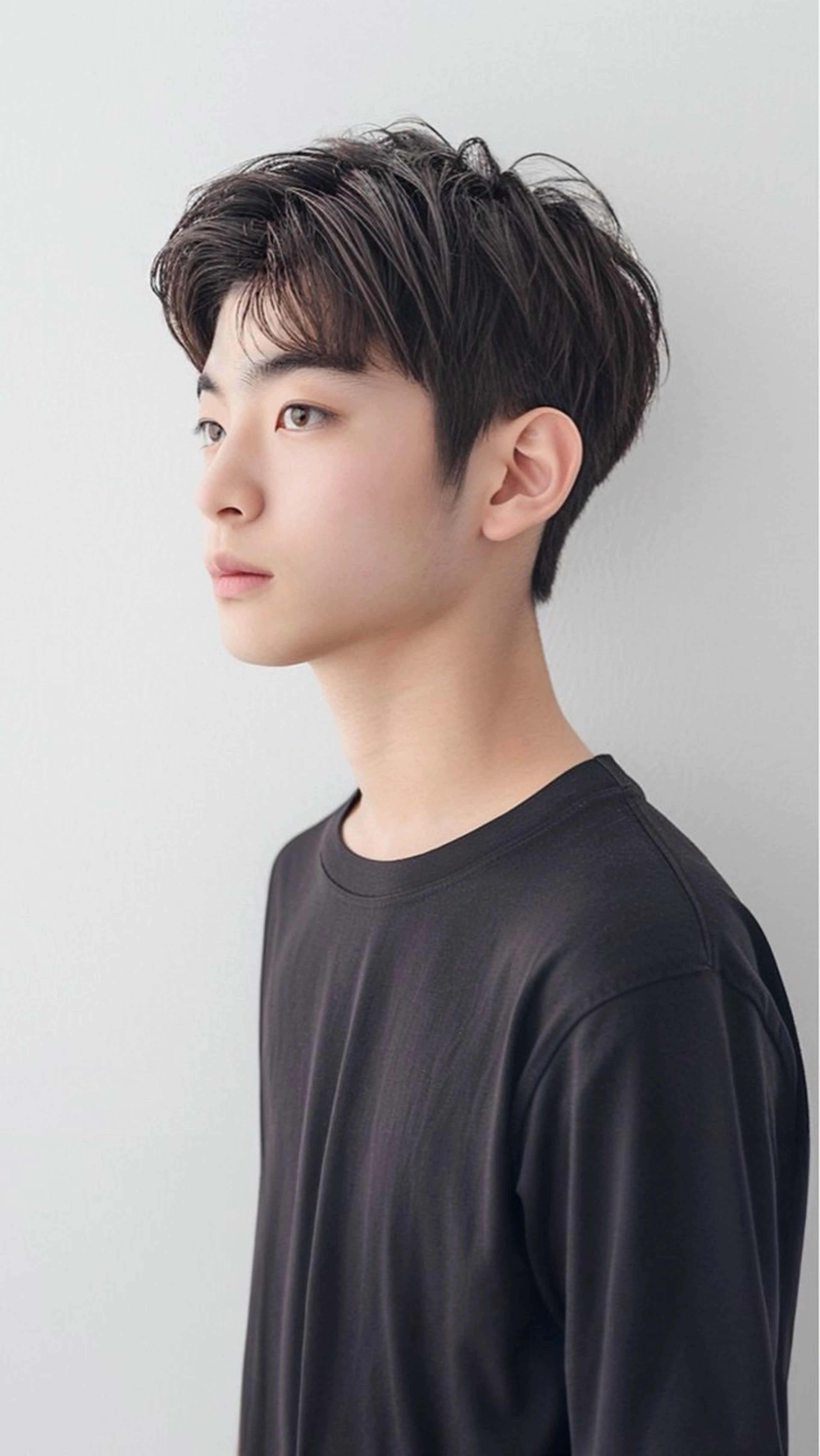 パーマ メンズ ダウンパーマ メンズ韓国風 マッシュ メンズパーマ メンズウルフカット メンズ韓国ヘア専門 ★SUZUNA★のヘアスタイル
