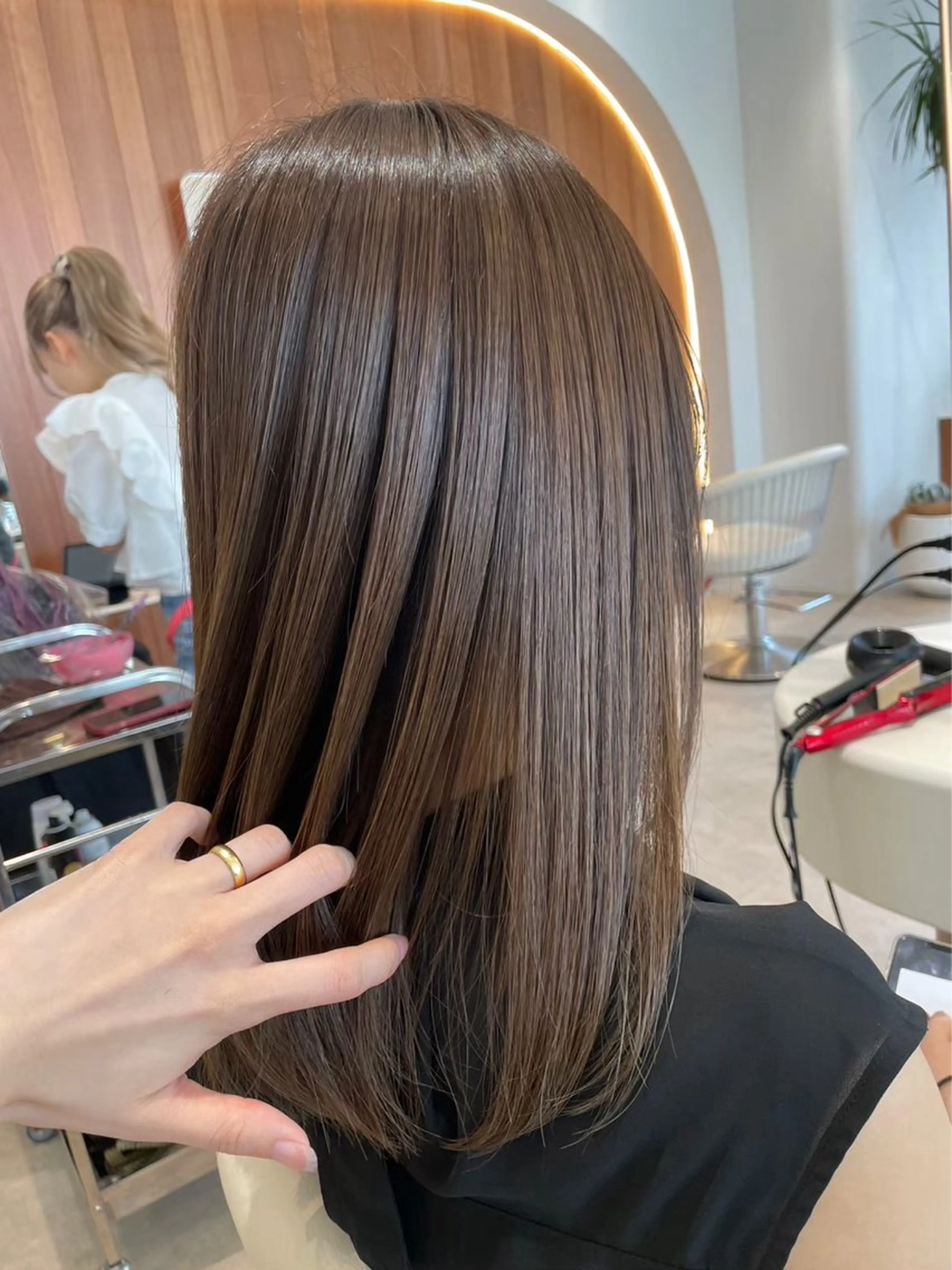 縮毛矯正単品＋最新トリートメント💇🏻‍♀️の写真