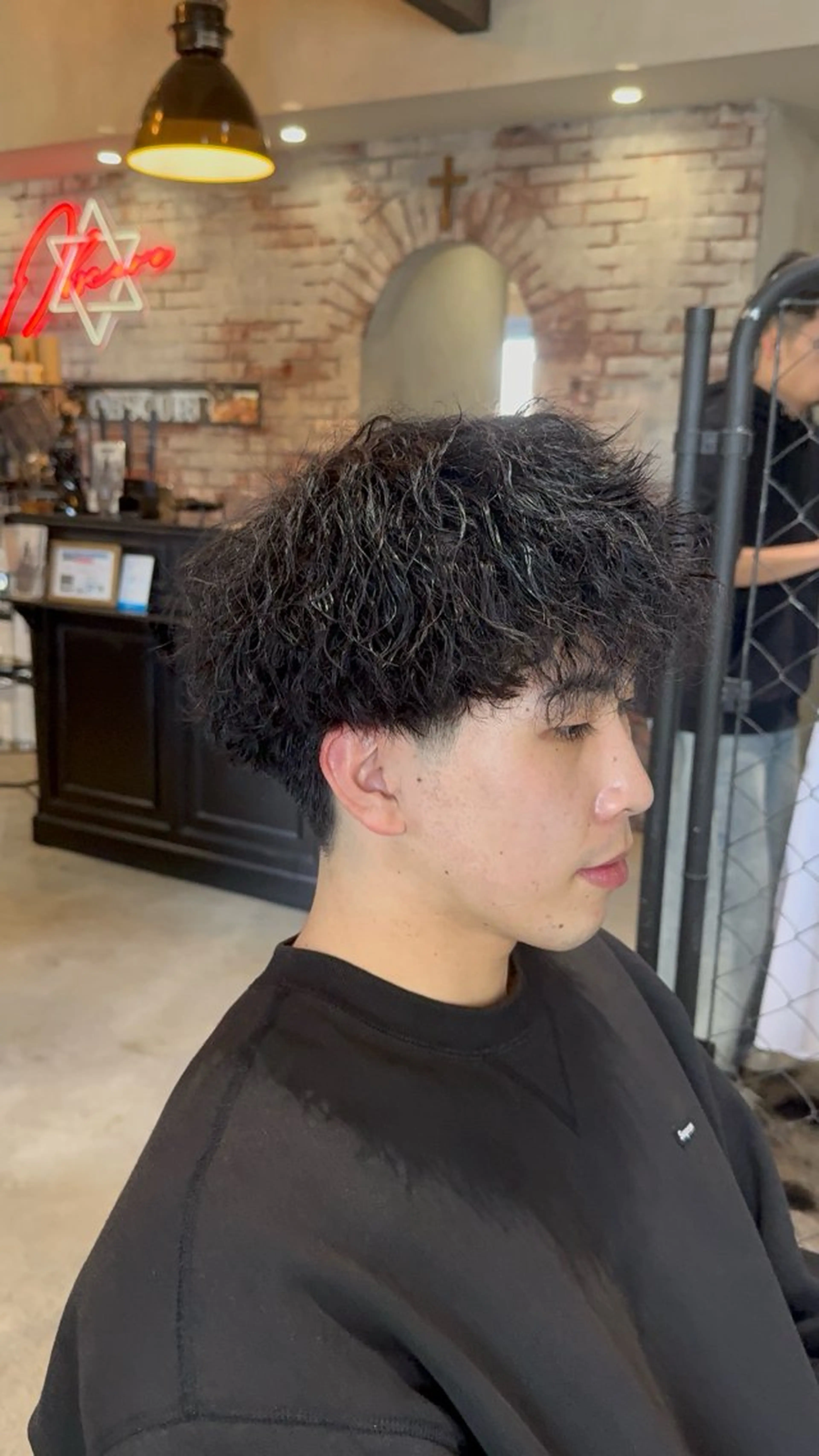 パーマ カット パーマ Bernie boyのヘアスタイル