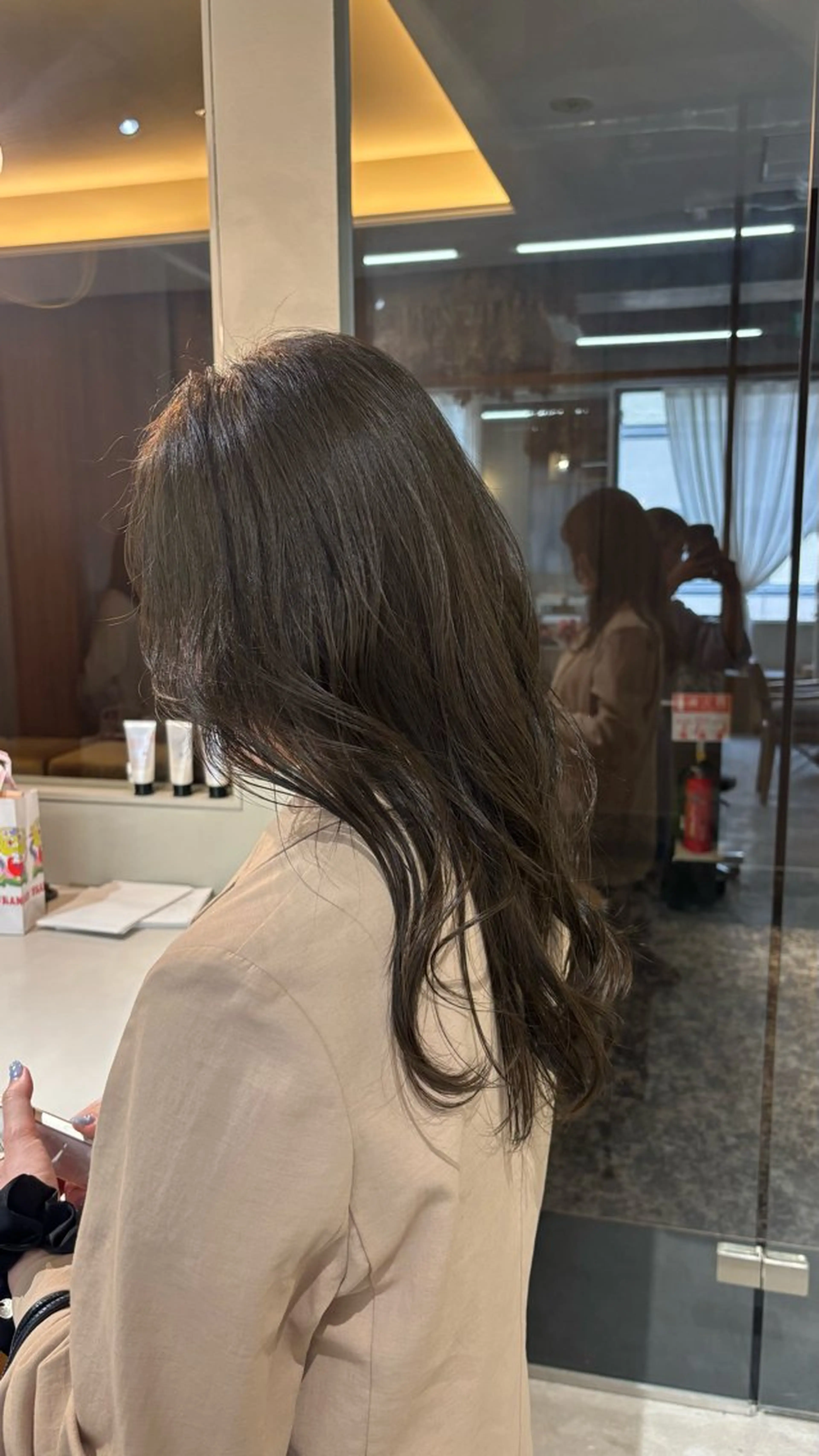 モデル募集中お花プレゼント🌷➰ワンカラー+cotaトリートメント🫧口コミキャンペーン中💌💕+長さ料金の写真