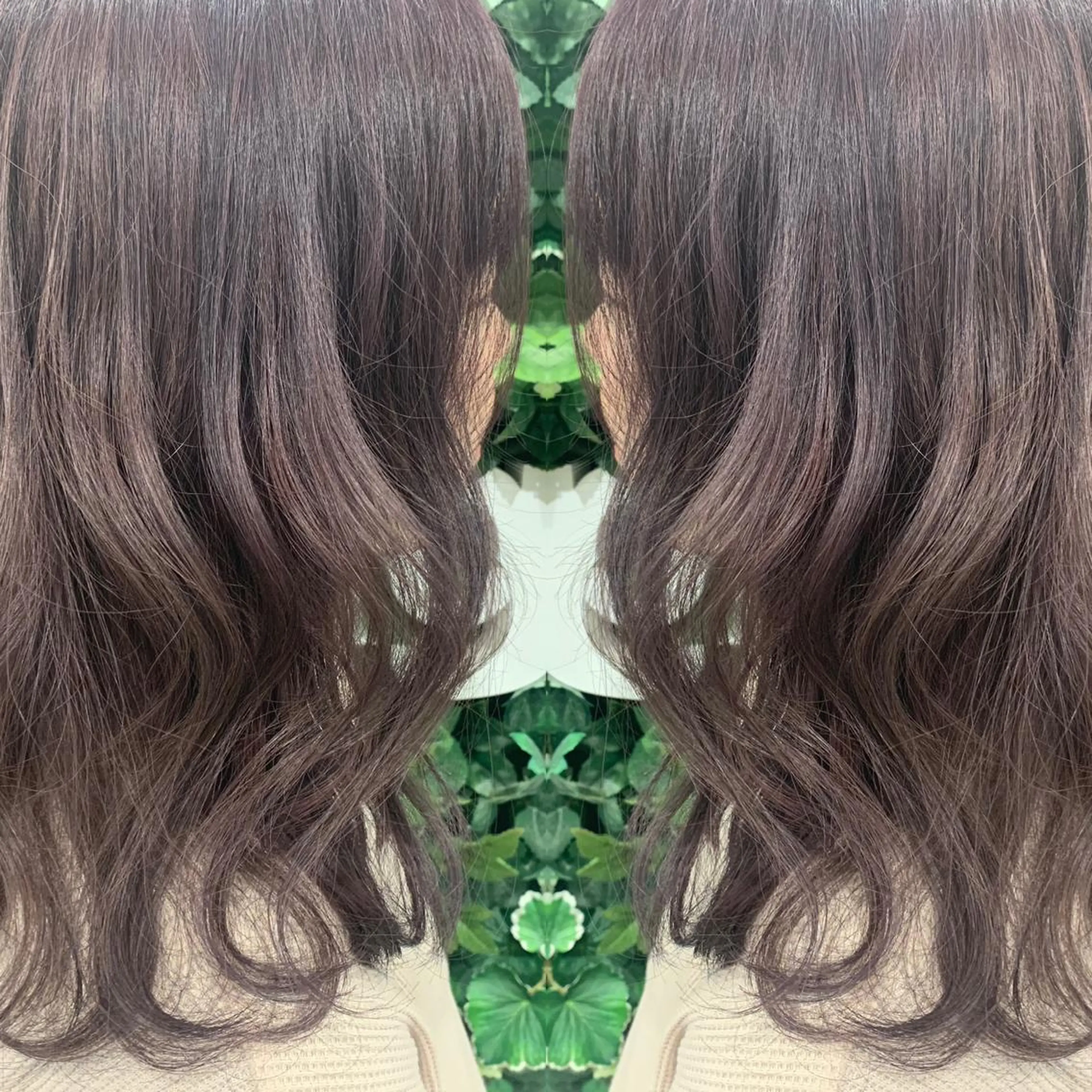 ミディアム カラー アッシュ ラベンダーカラー ラベンダーアッシュ MISA YONEYAMAのマツエク・マツパデザイン