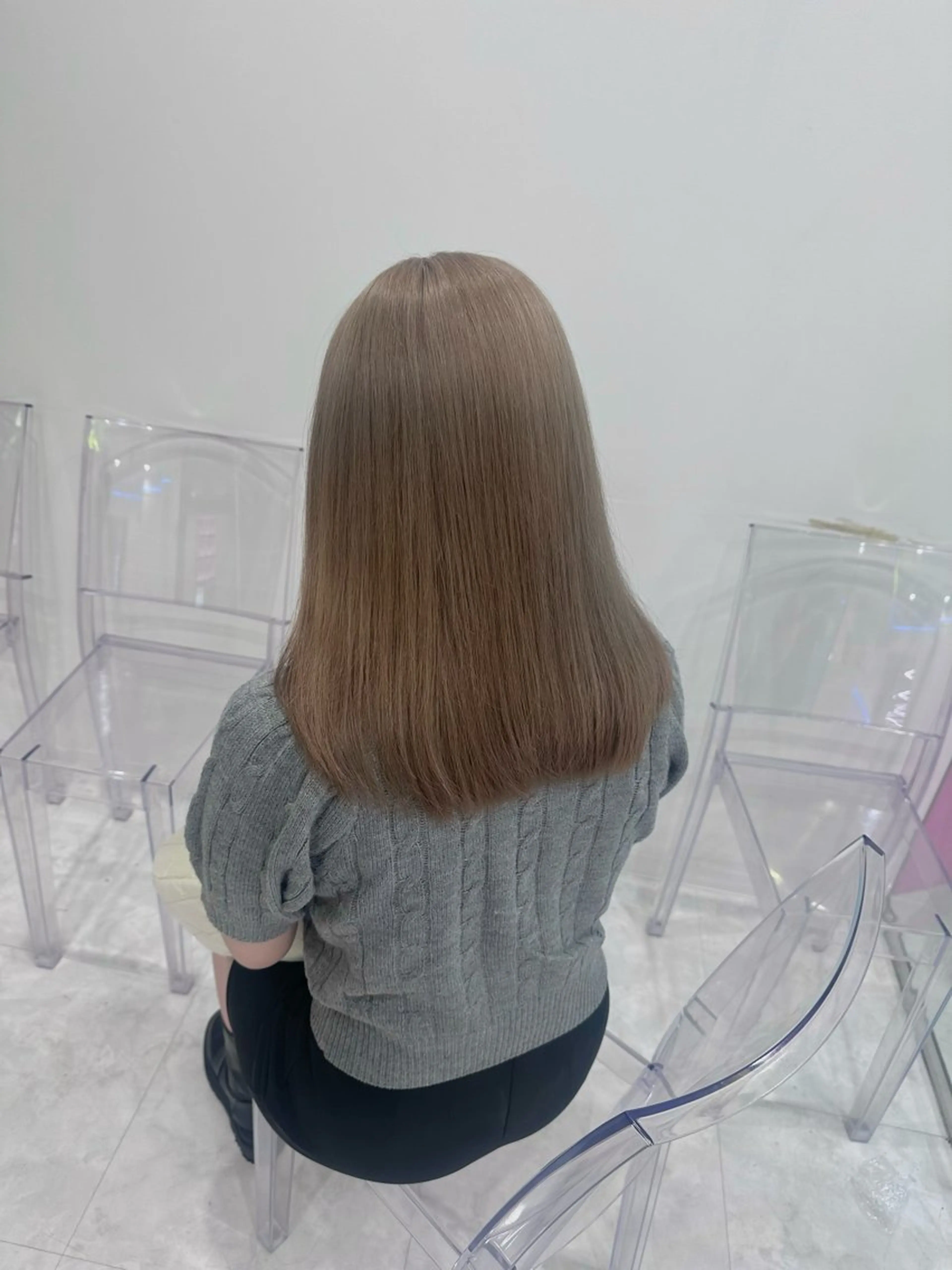 ミディアム カラー 髪質改善 ♡ダブルカラー特化♡ miyuのヘアスタイル