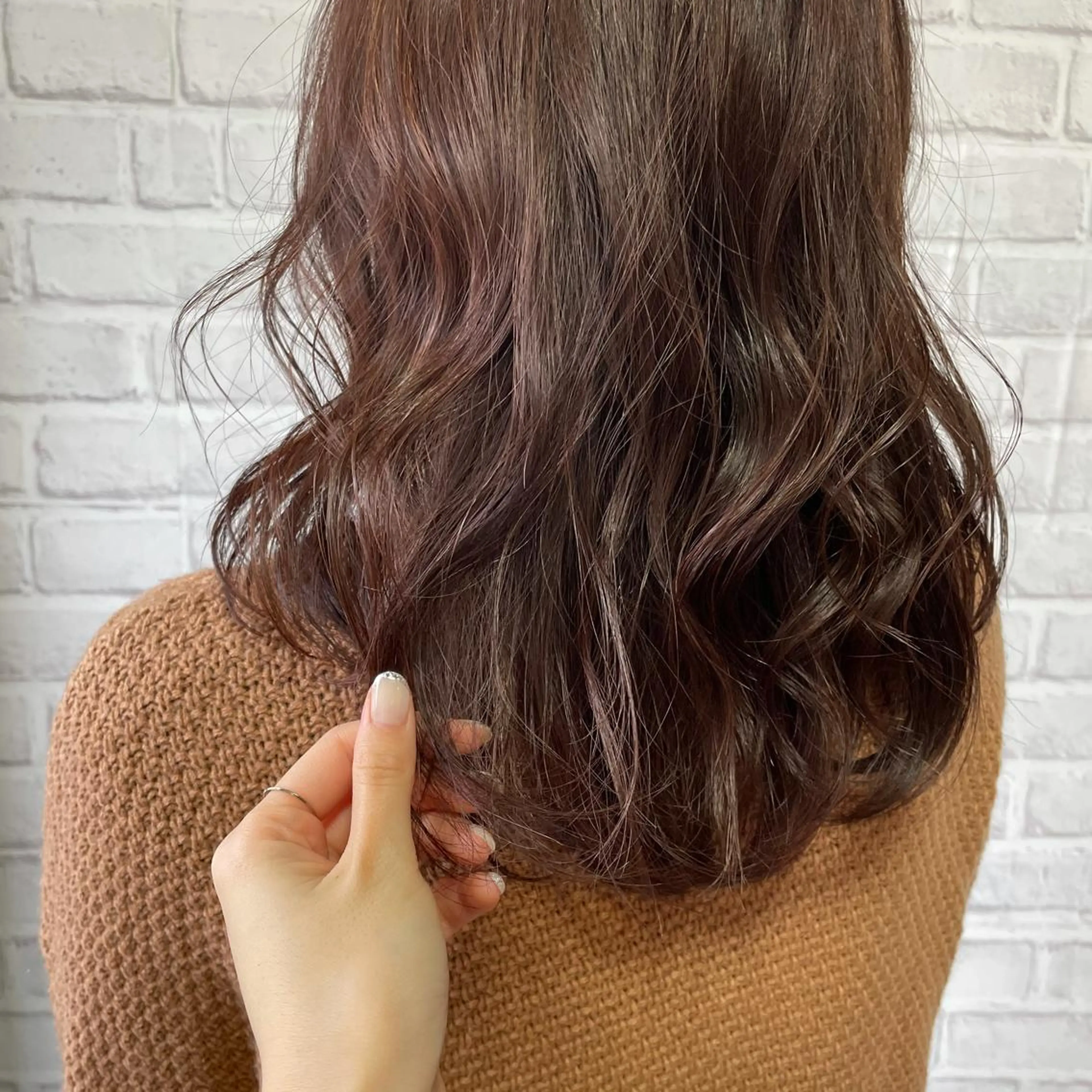 セミロング 大江 美穂のヘアスタイル