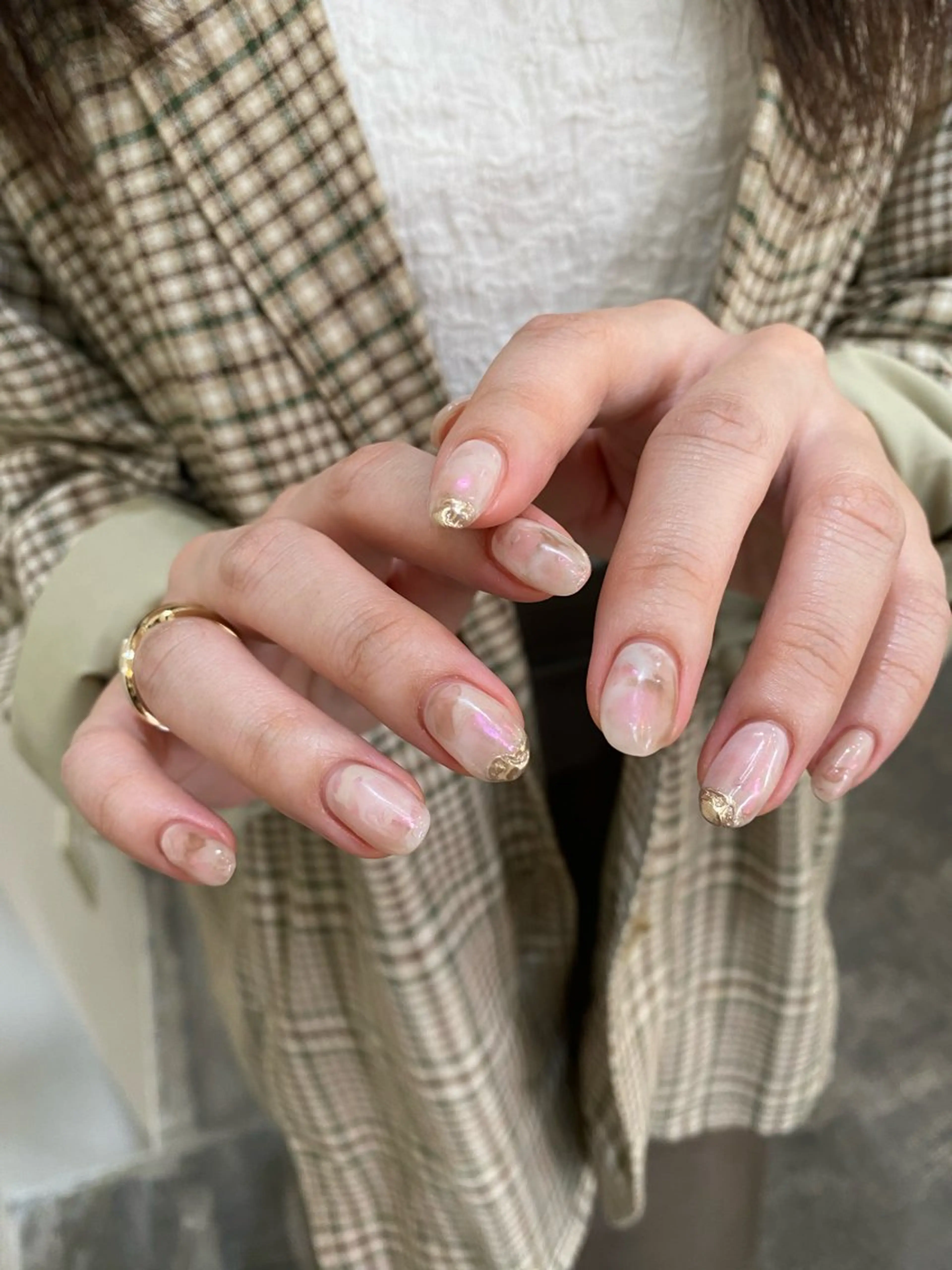 ネイル ピンク nable.所属・栗林 実莉のネイルデザイン