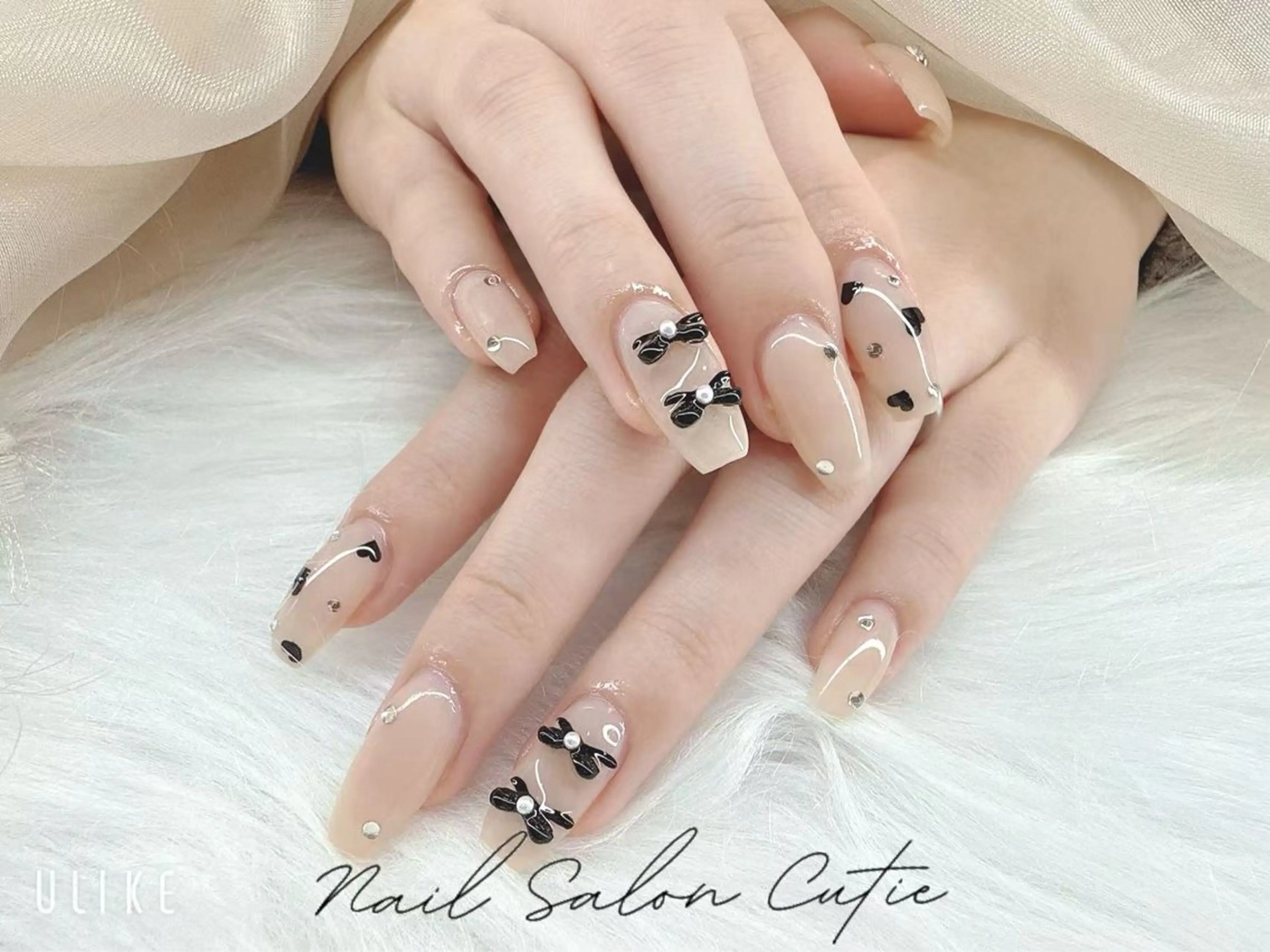 ネイル フットネイル ジェルネイル ハート 韓国ネイル マグネットネイル ハンドネイル ハンドケア 池袋東口cutie 爪形成ワンホンネイルのネイルデザイン