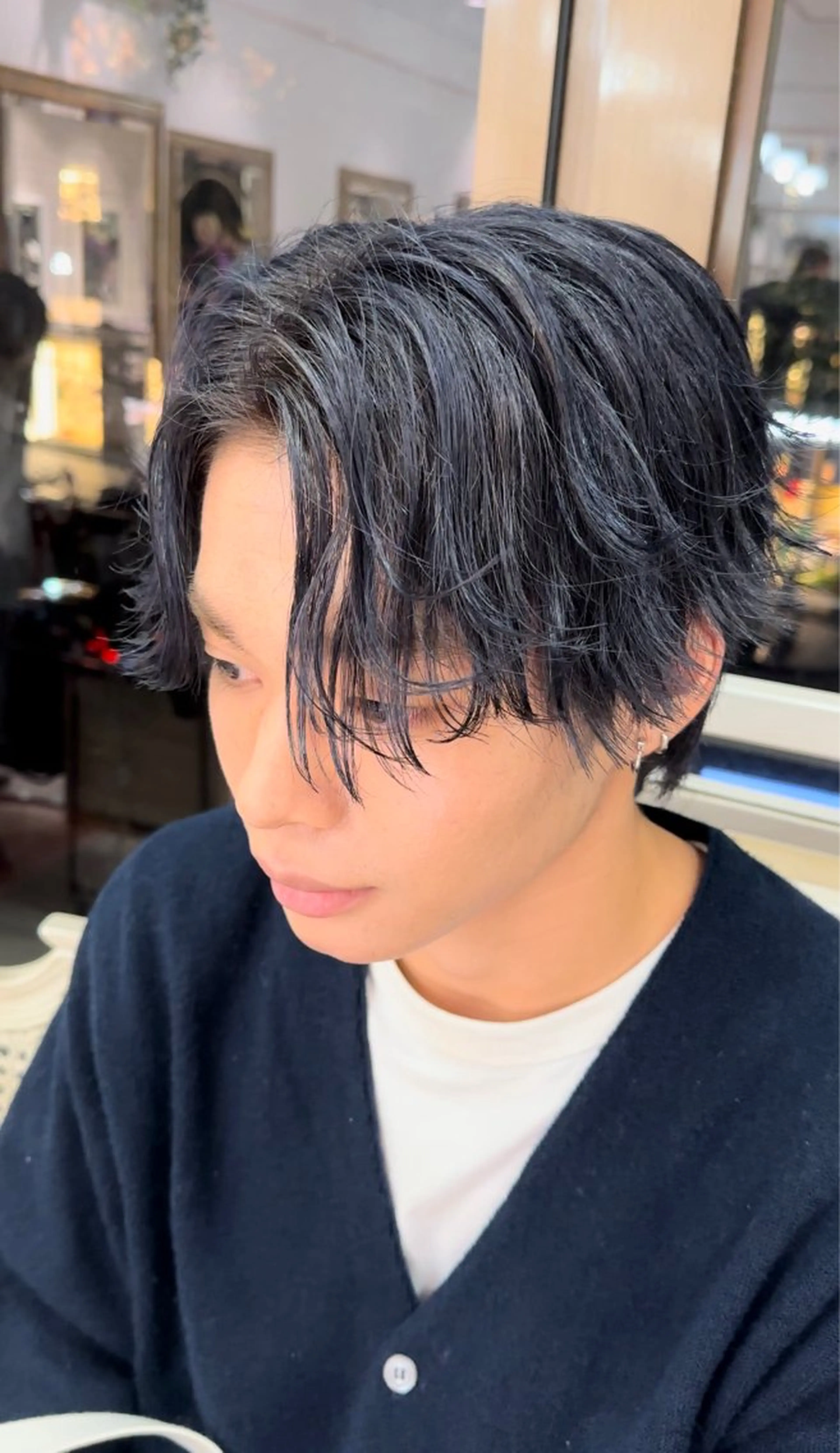メンズ SALOWIN渋谷caldo店B1所属・岐津公太 メンズ縮毛矯正のプロのヘアスタイル