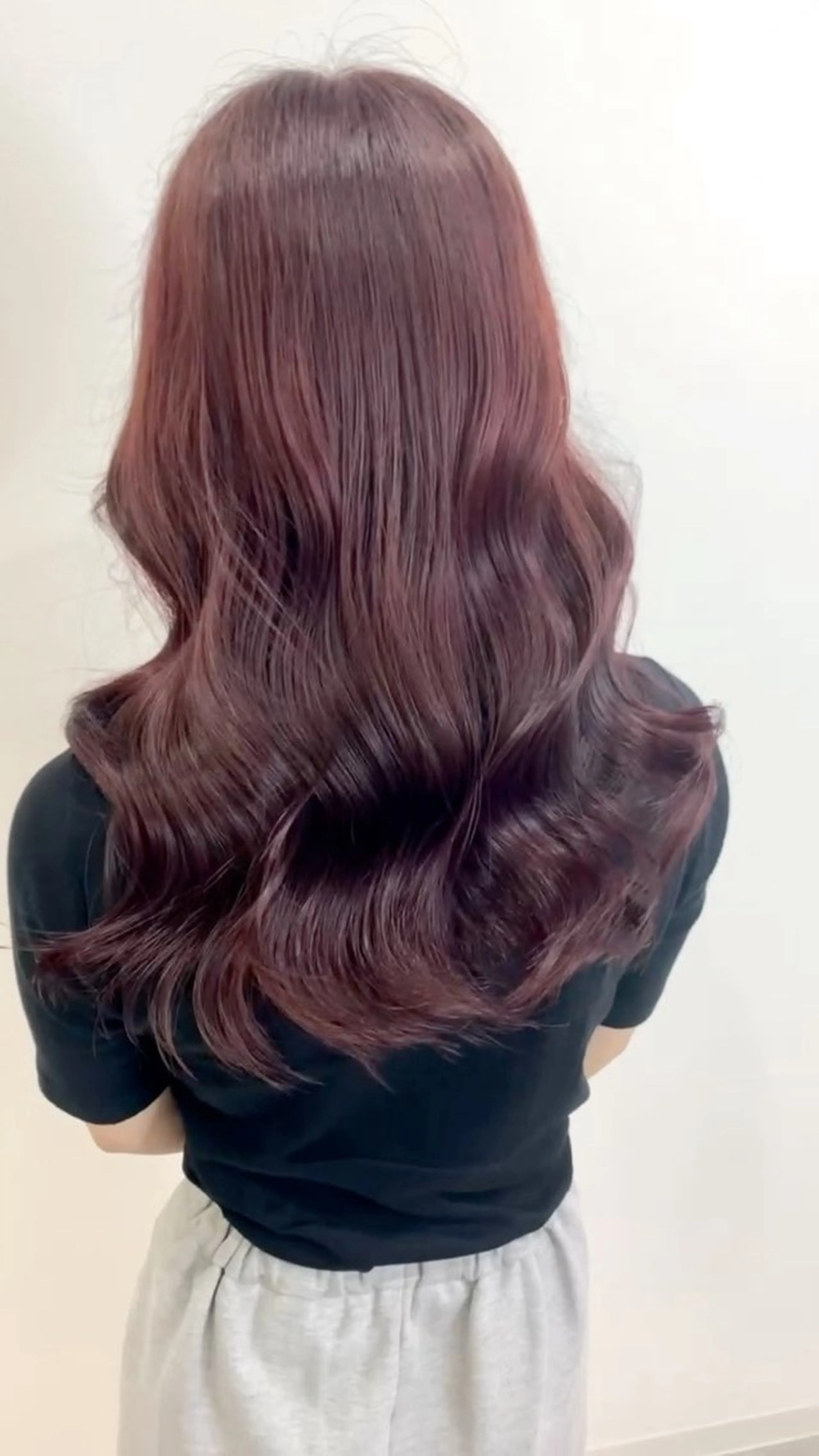 ロング カラー カット ヘアカラー トリートメント 中本 達也のヘアスタイル