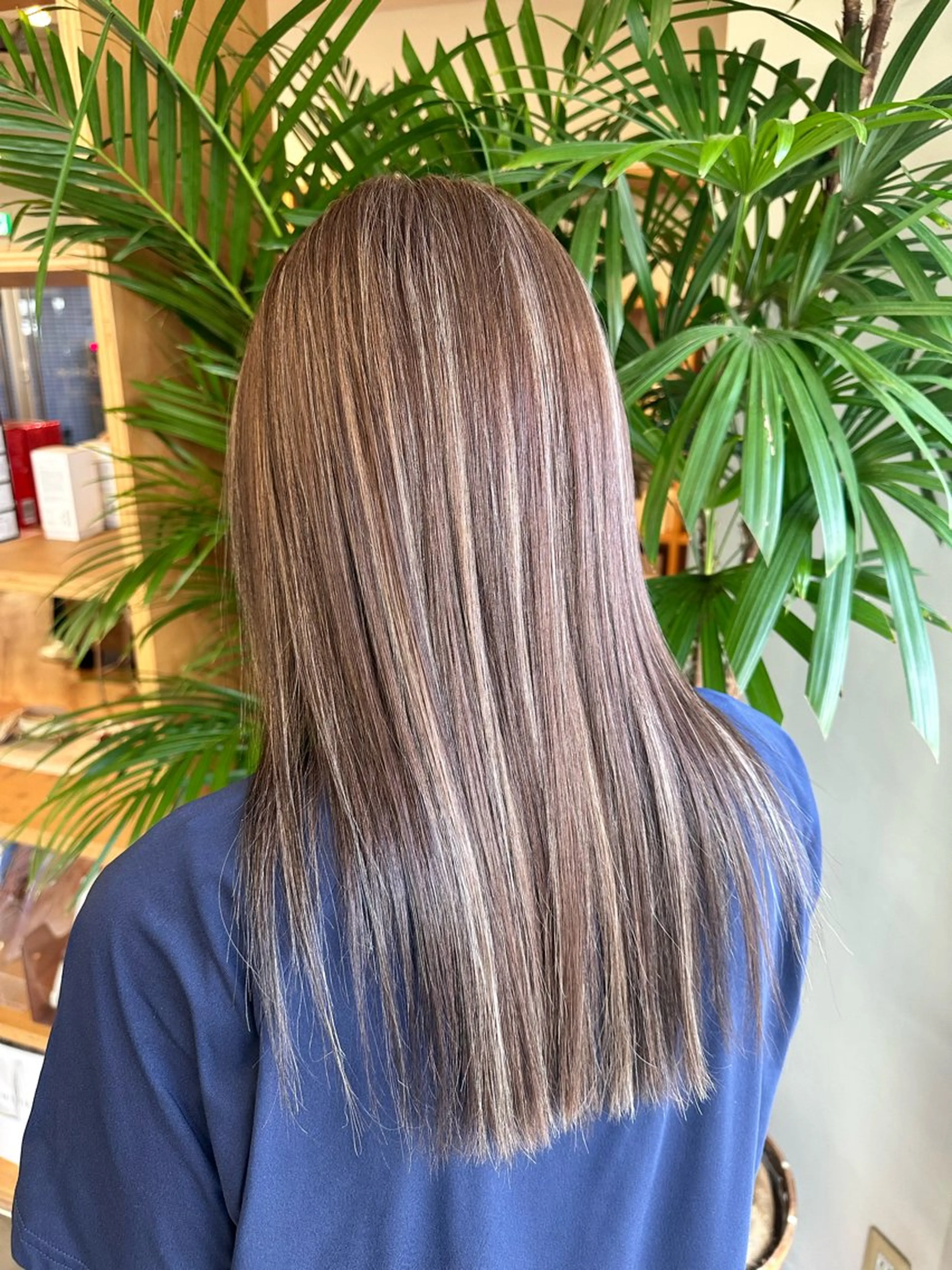 カラー ハイライトカラー カット ヘアカラー ブリーチカラー/ わきたちえ🌻のヘアスタイル