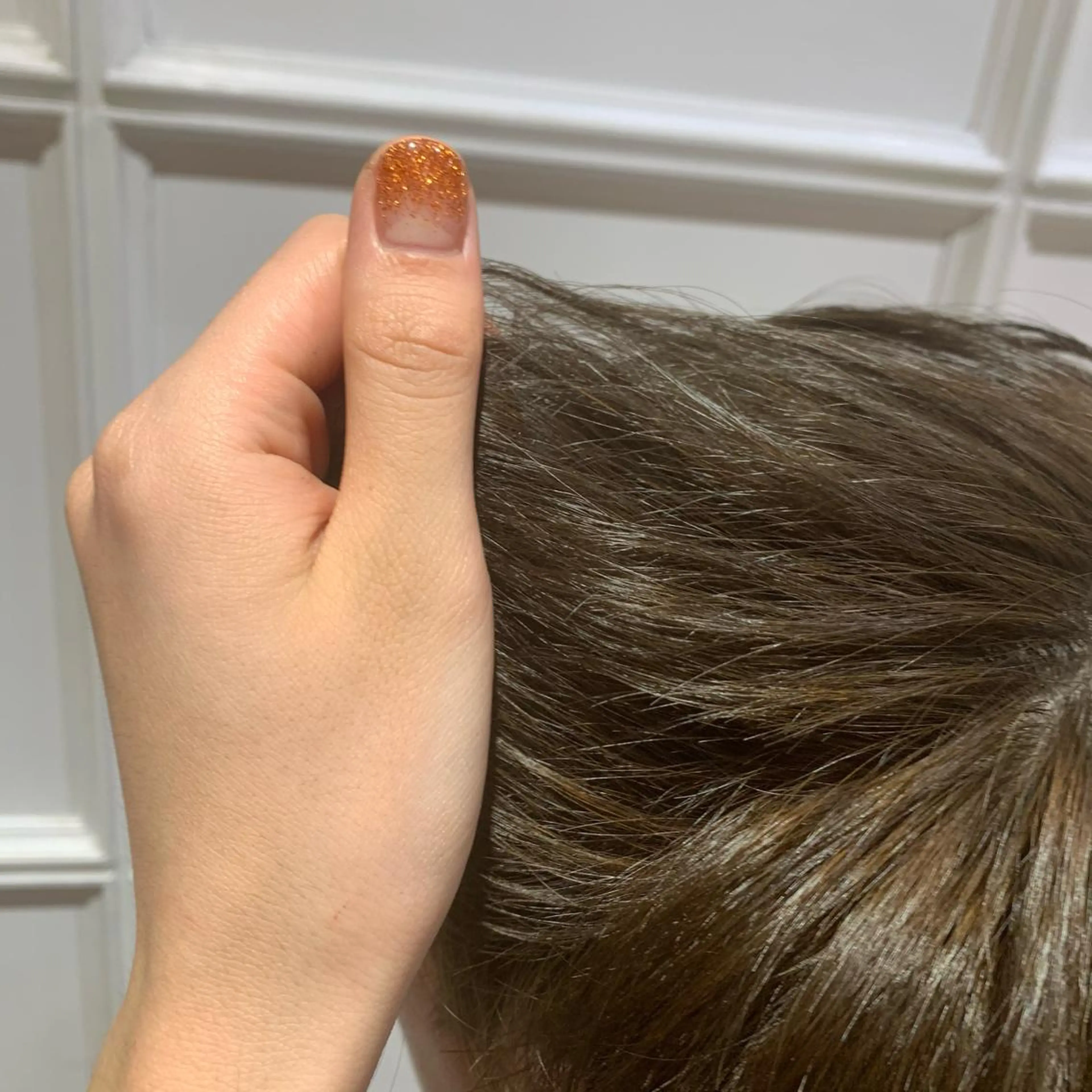 カラー メンズ ベージュカラー オリーブベージュ 髪質改善カラー&TR 縮毛矯正/弱酸性矯正のヘアスタイル