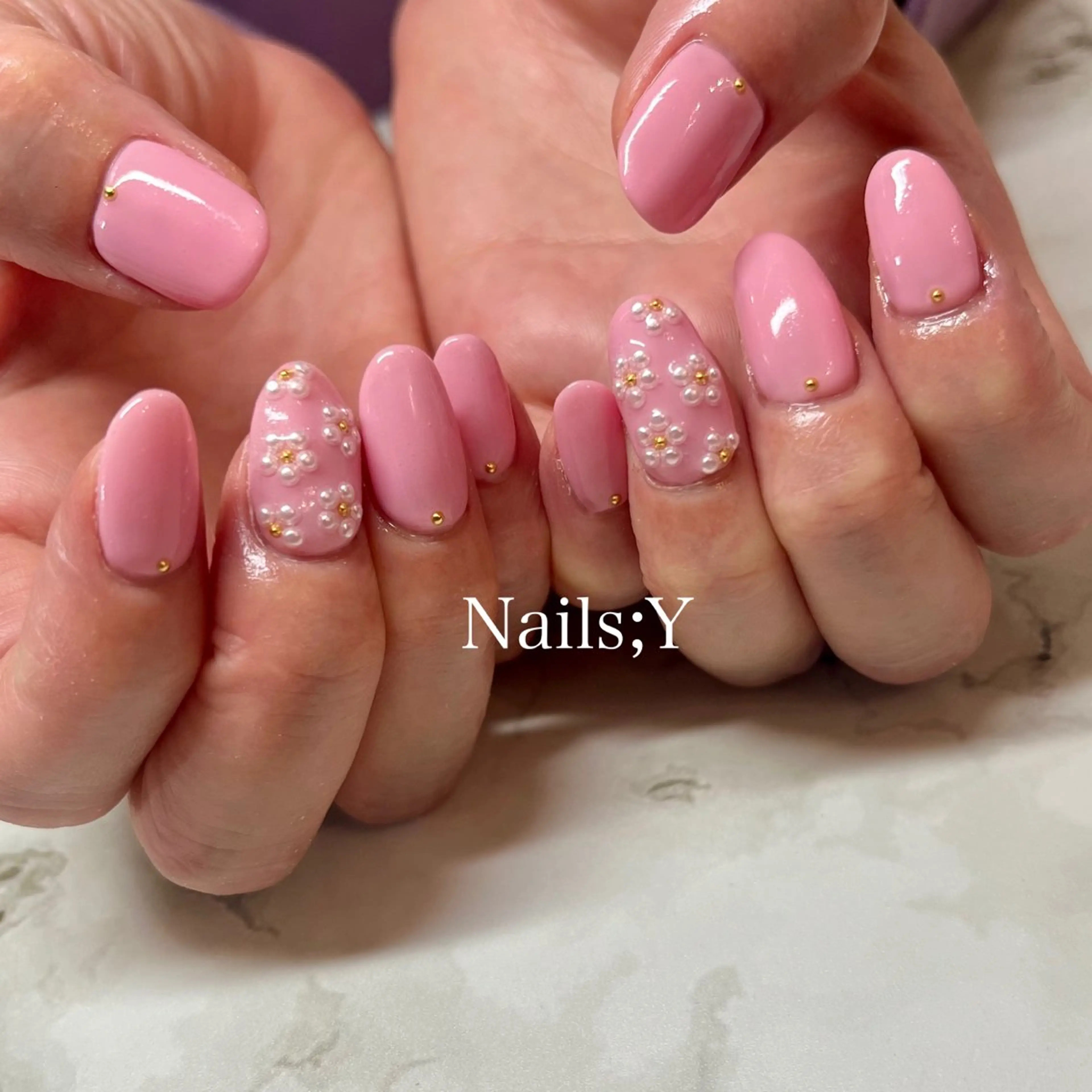 ネイル 桜ネイル ピンク yo koのネイルデザイン