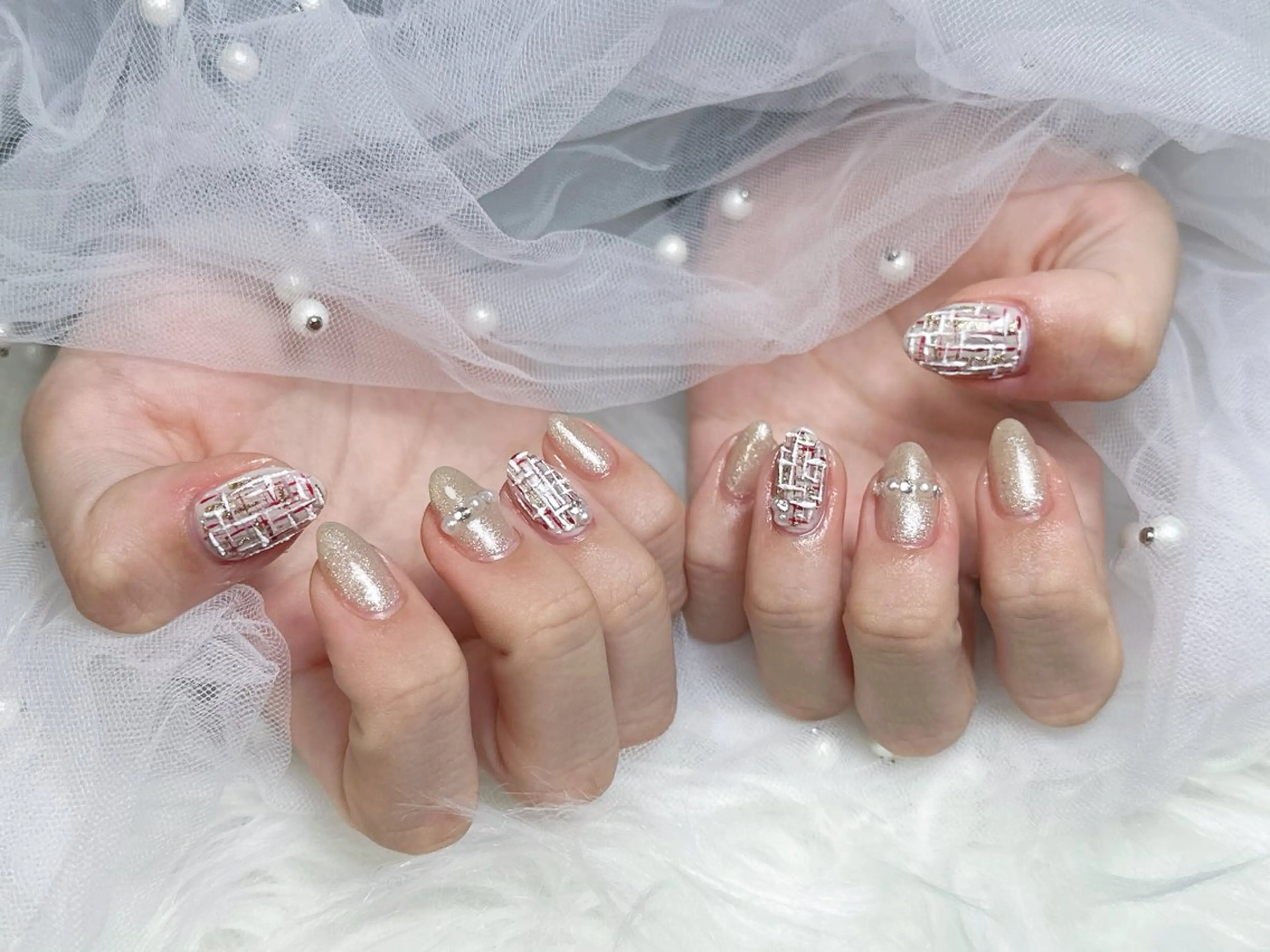 ネイル ハンドネイル 【Eclat ｴｸﾗ】nail＆beauty所属・Eclat〔ｴｸﾗ〕 MOEKA𝜗𝜚*のネイルデザイン