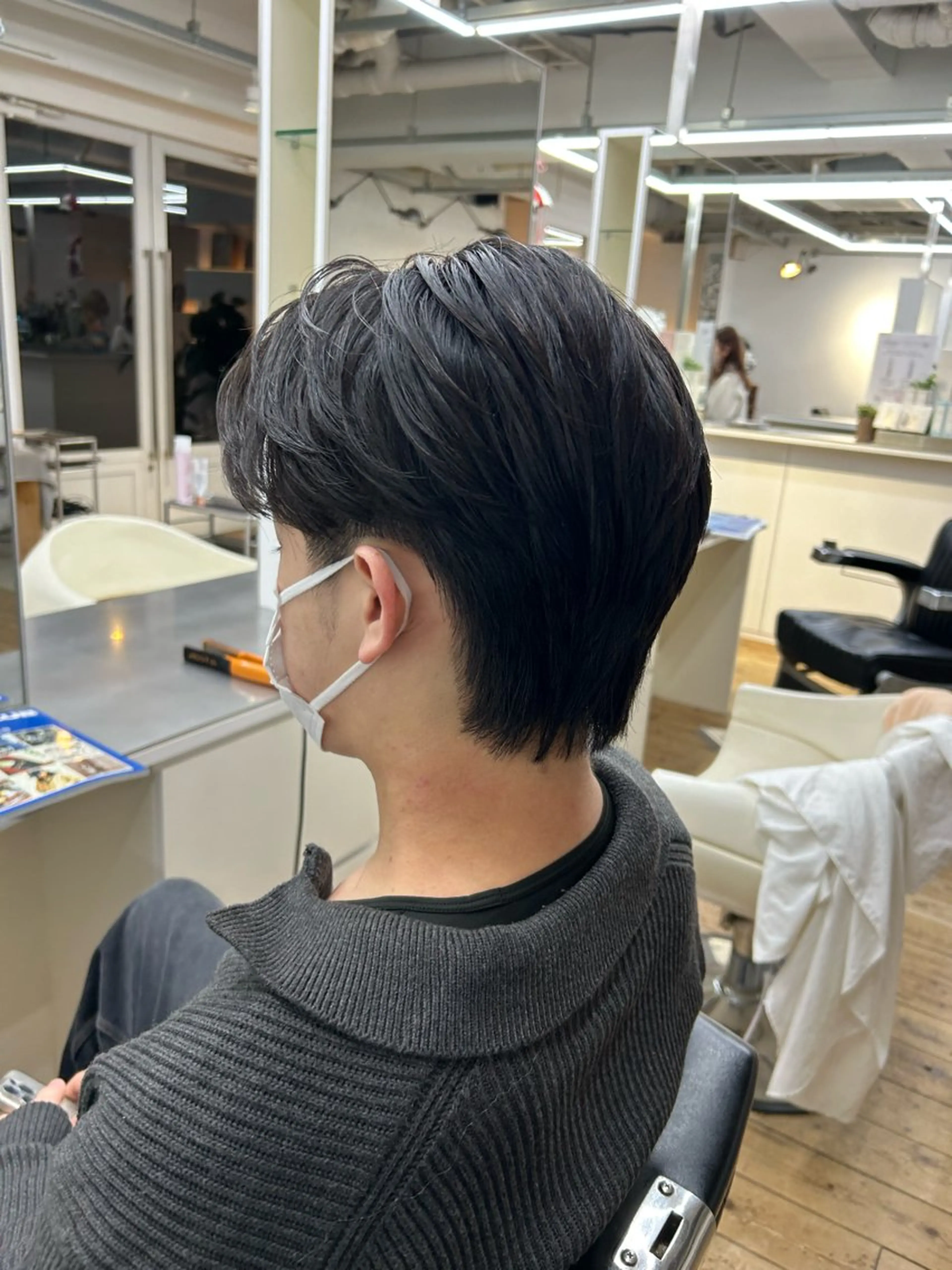 メンズ似合わせカット✨学割あります！#マッシュ#韓国風#フェード#スパイキー#フェザーショート✨トレンドヘアはお任せを！の写真