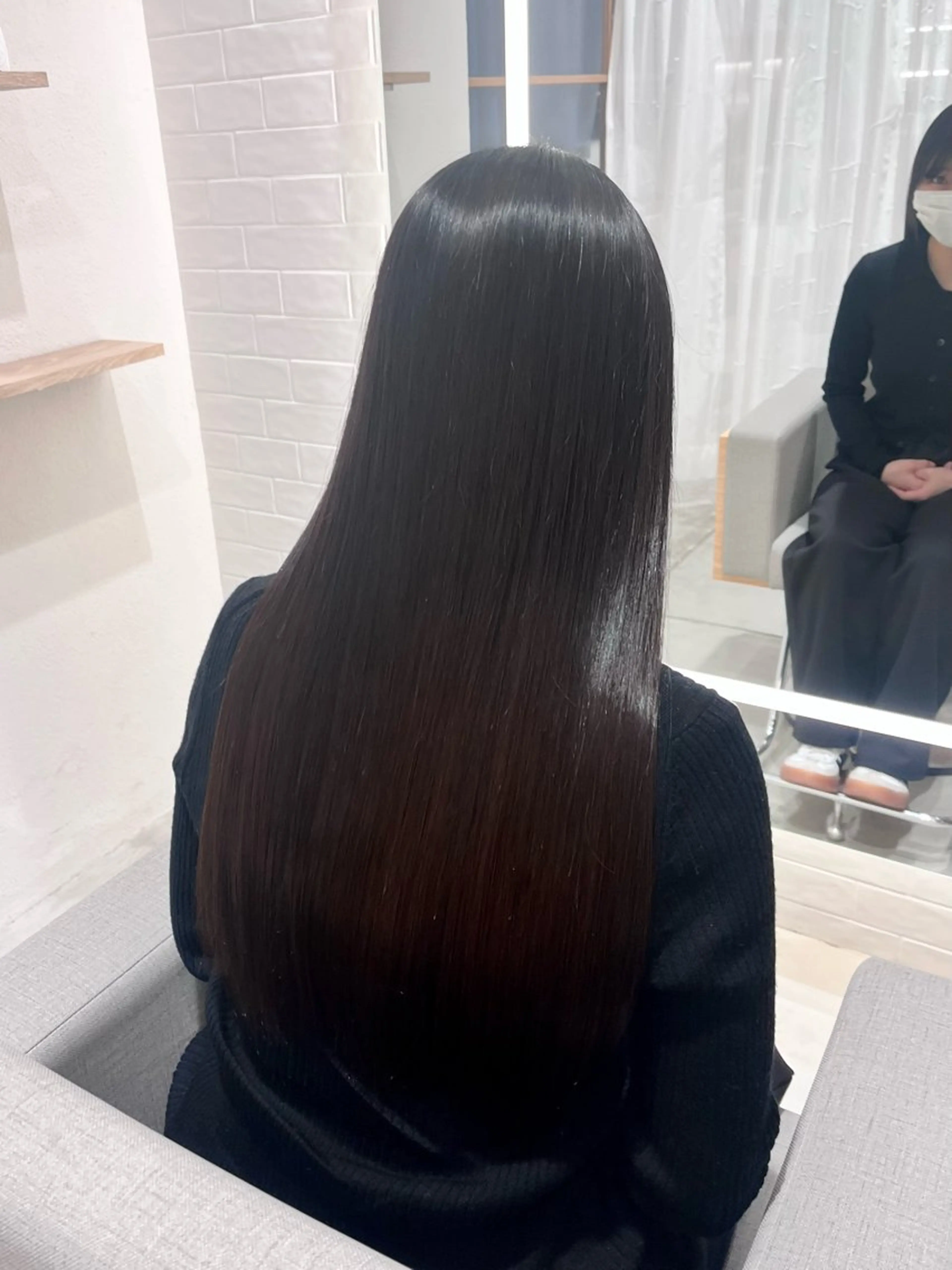 ロング パーマ 縮毛矯正 トリートメント stair:case 💖大類舞衣子💖のヘアスタイル