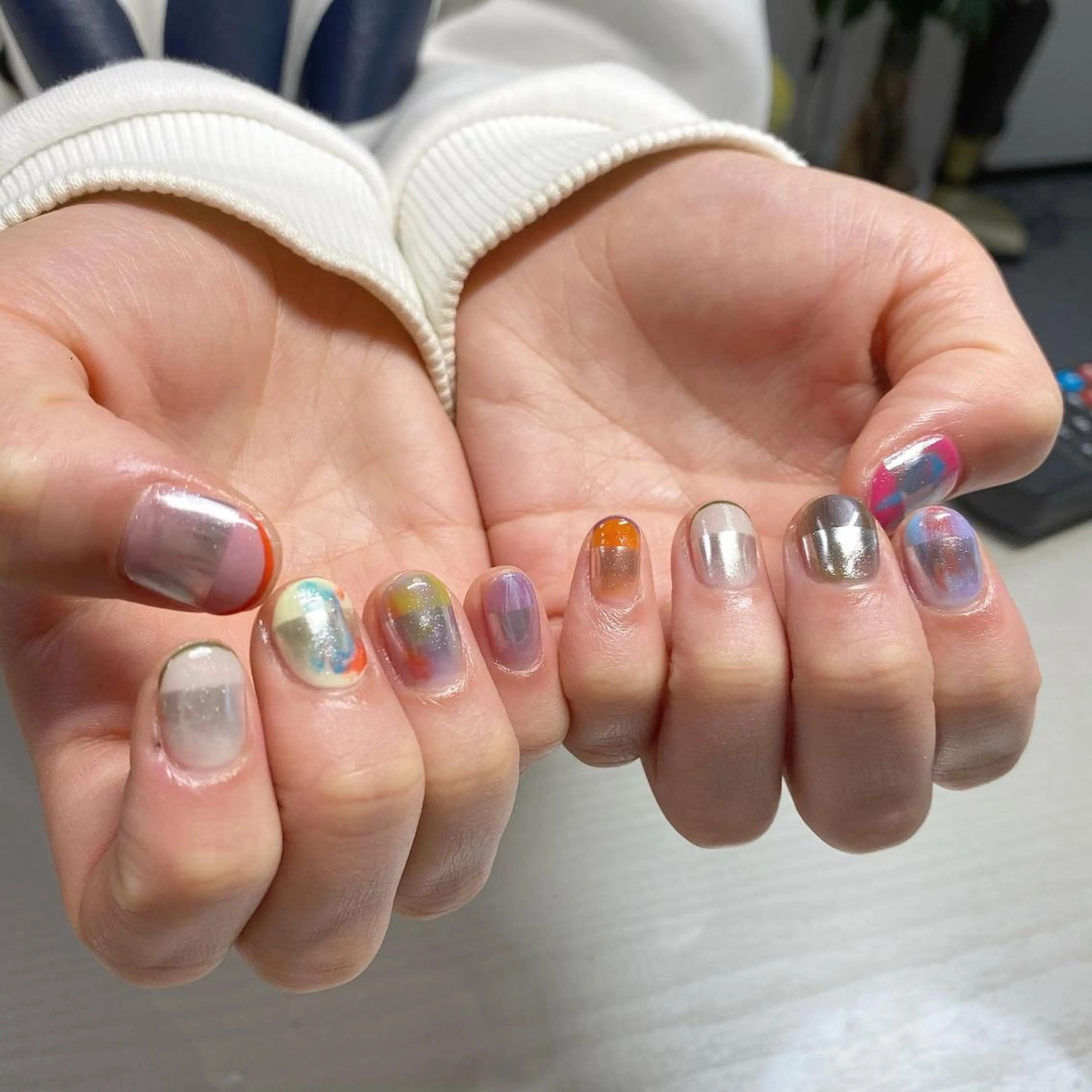 ネイル I P'ink nail salon所属・I pinknail 韓国風·持ち込み専門のネイルデザイン