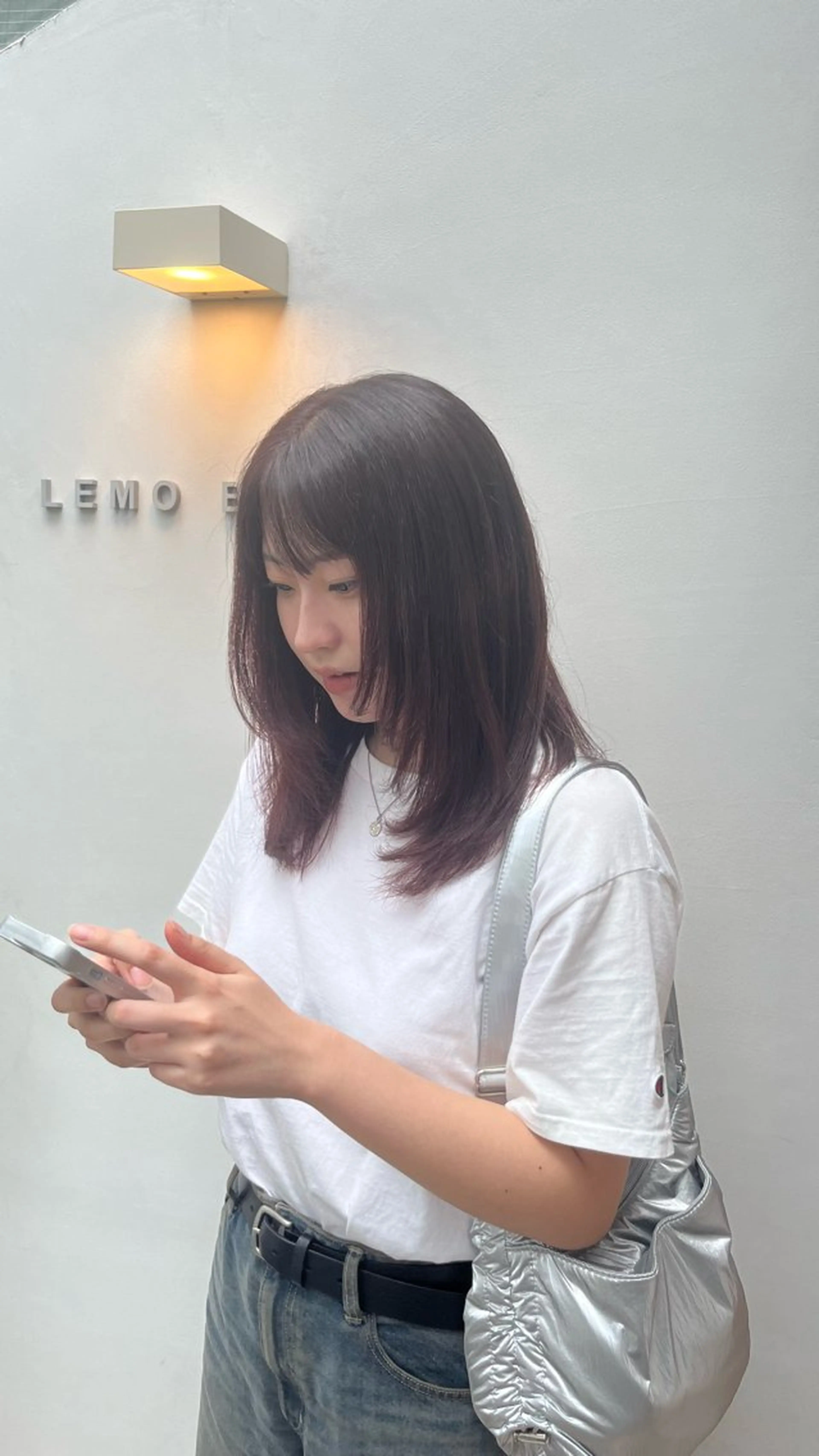 ミディアム レイヤーカット 似合わせカット🌈 菊地大河のヘアスタイル