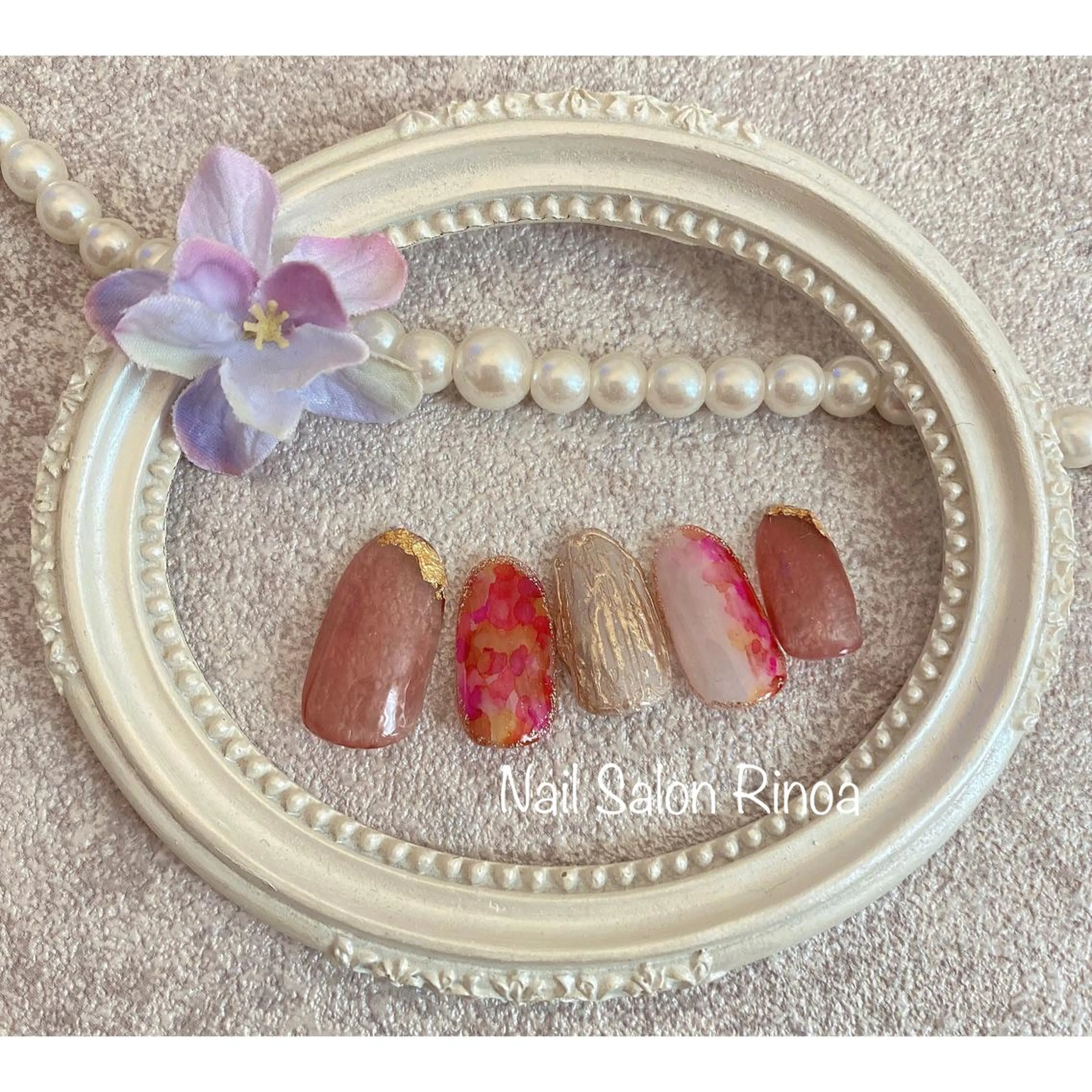 ネイル Nail Salon Rinoaのネイルデザイン