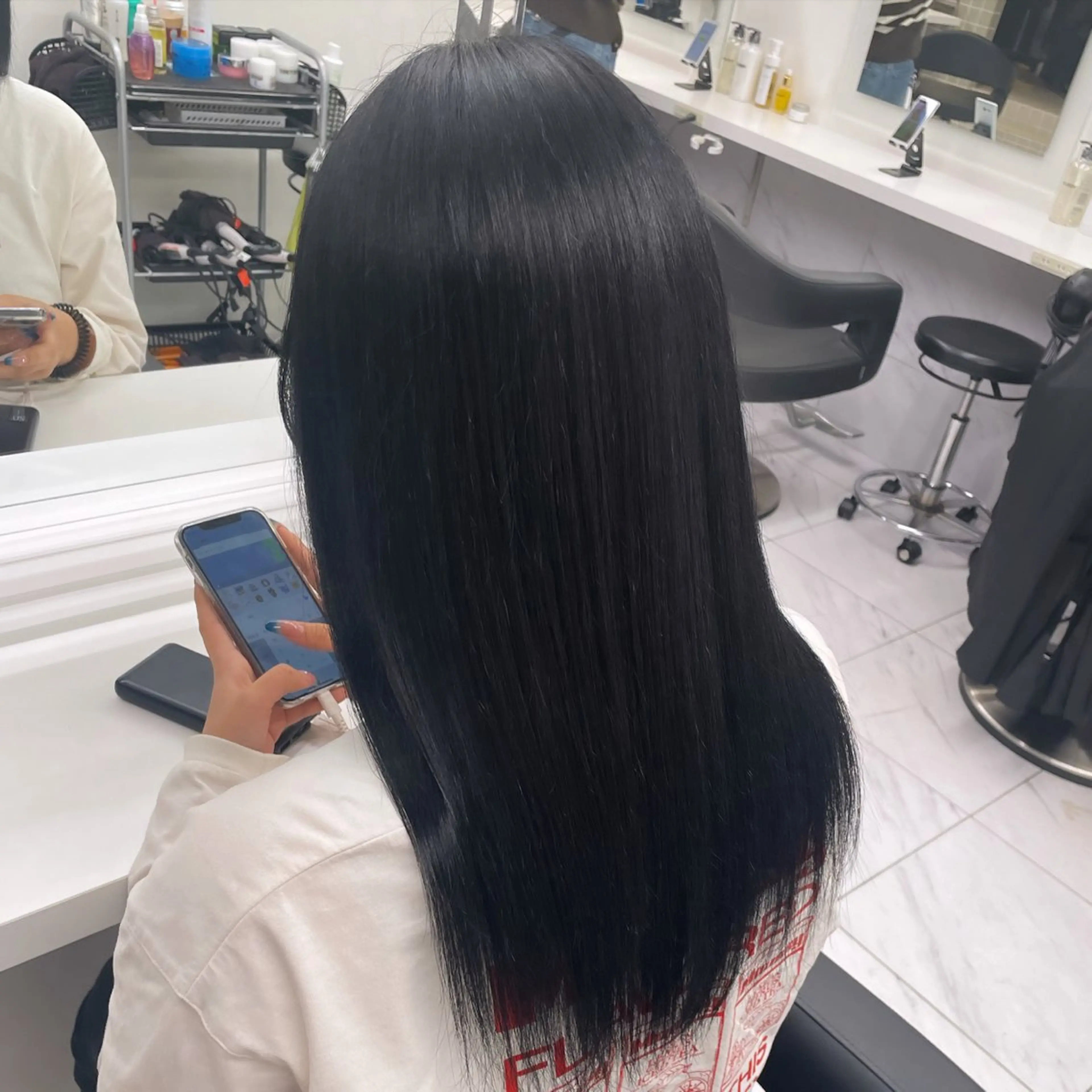 ロング カラー ヘアアレンジ 💗横浜美容室 💗HARUNAのヘアスタイル