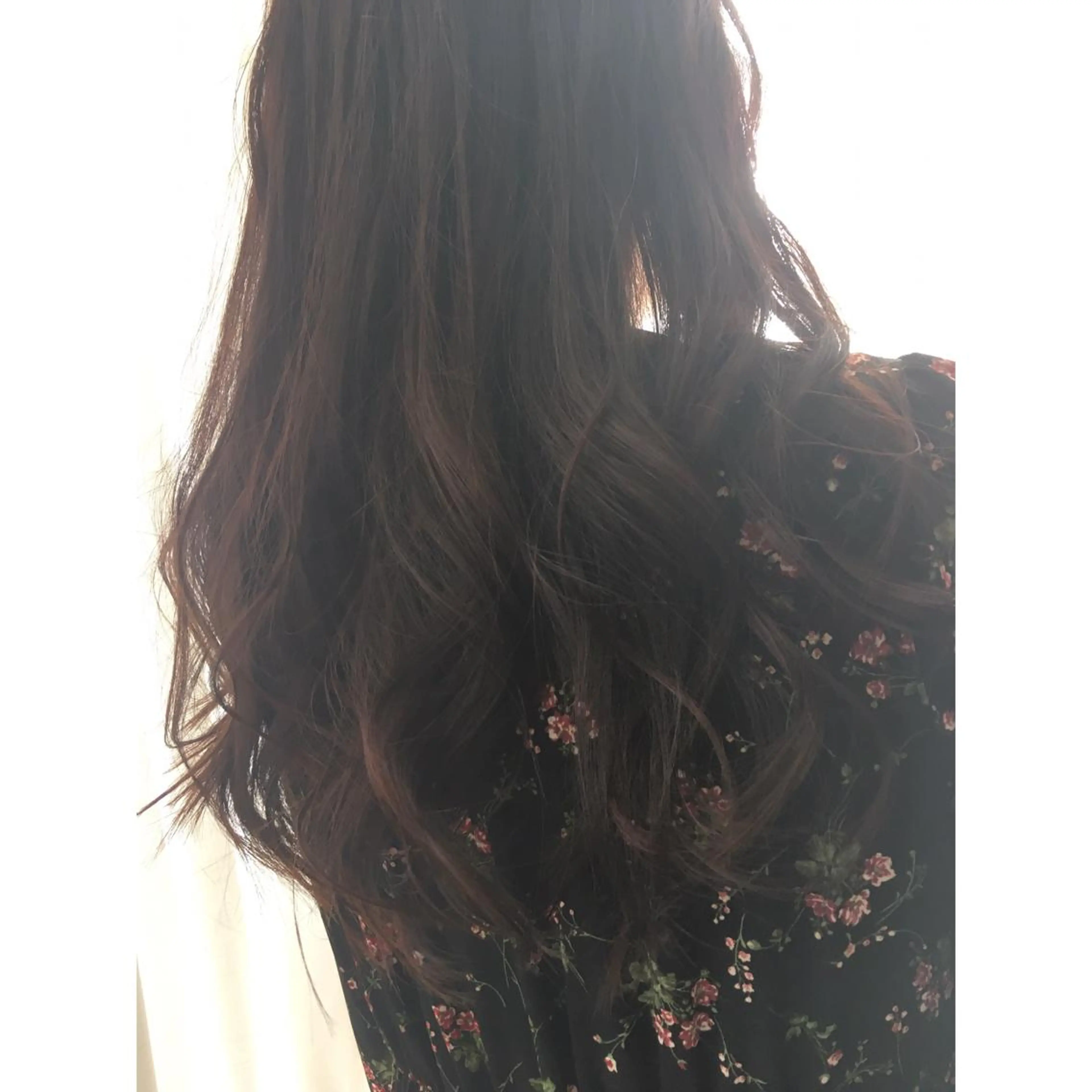ロング カラー fio マナミのヘアスタイル