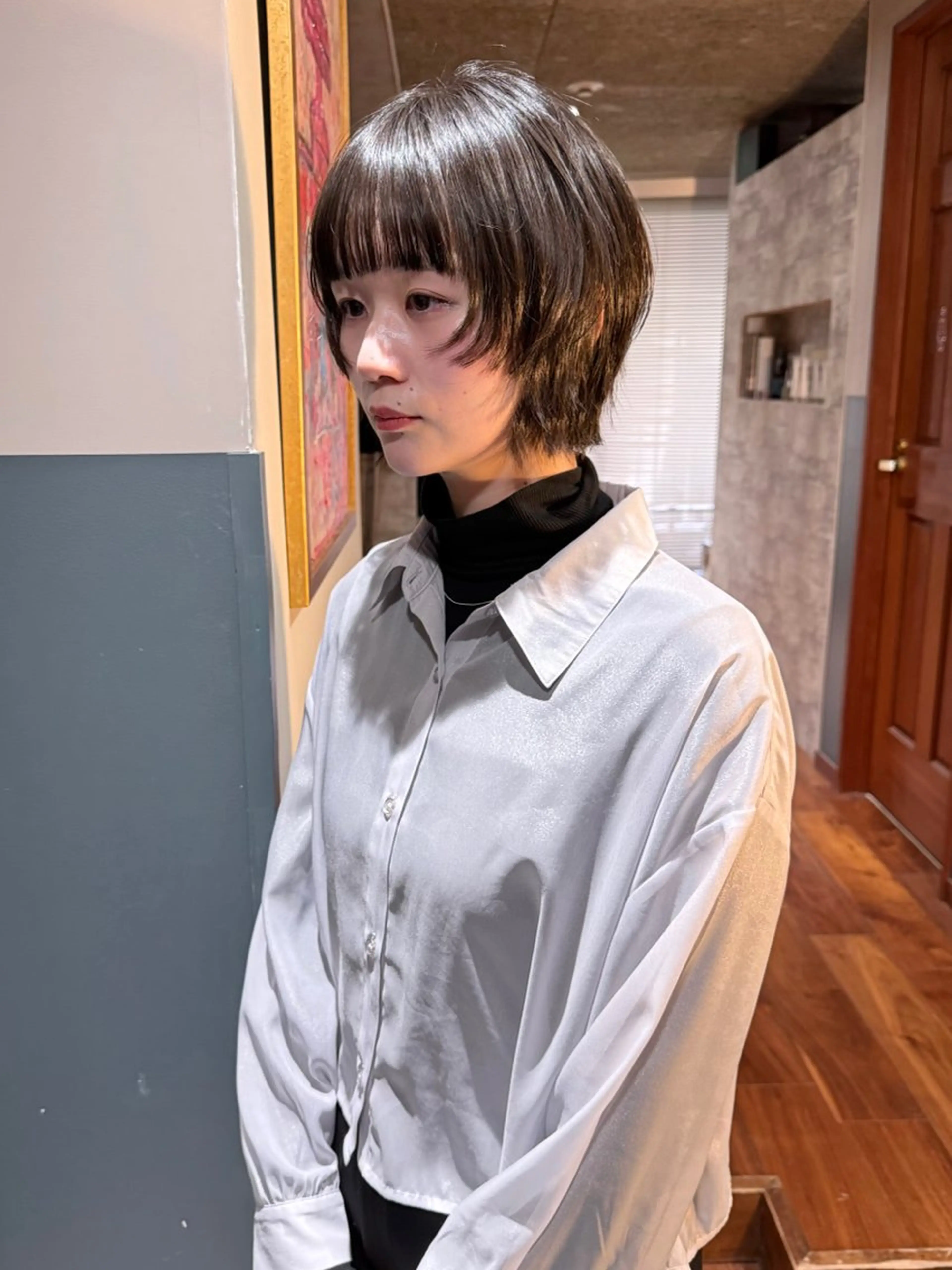 ショート カラー 似合わせカット カット トリートメント mai / linoah˚✧のヘアスタイル