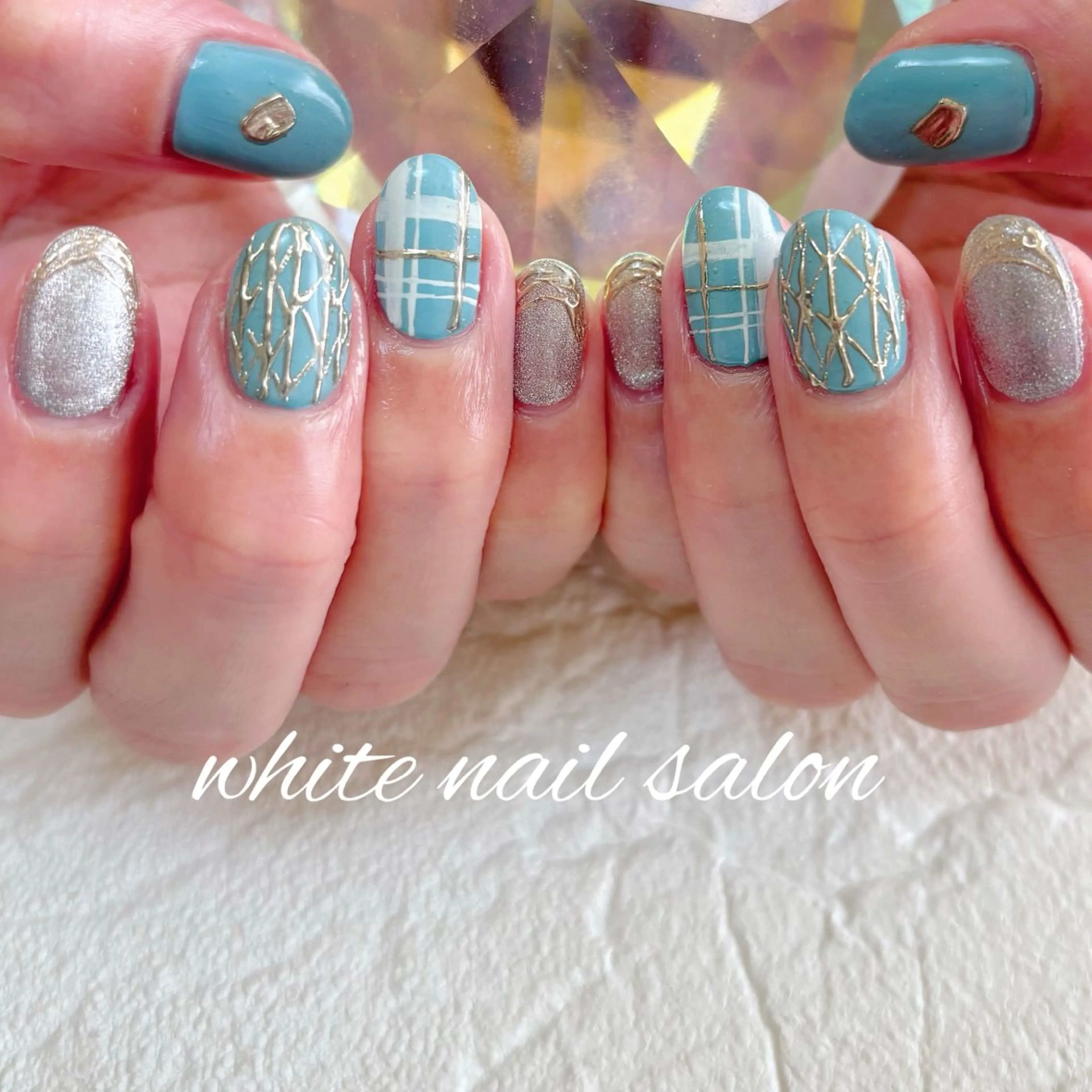 ネイル フットネイル ハンドネイル white nail salonのネイルデザイン