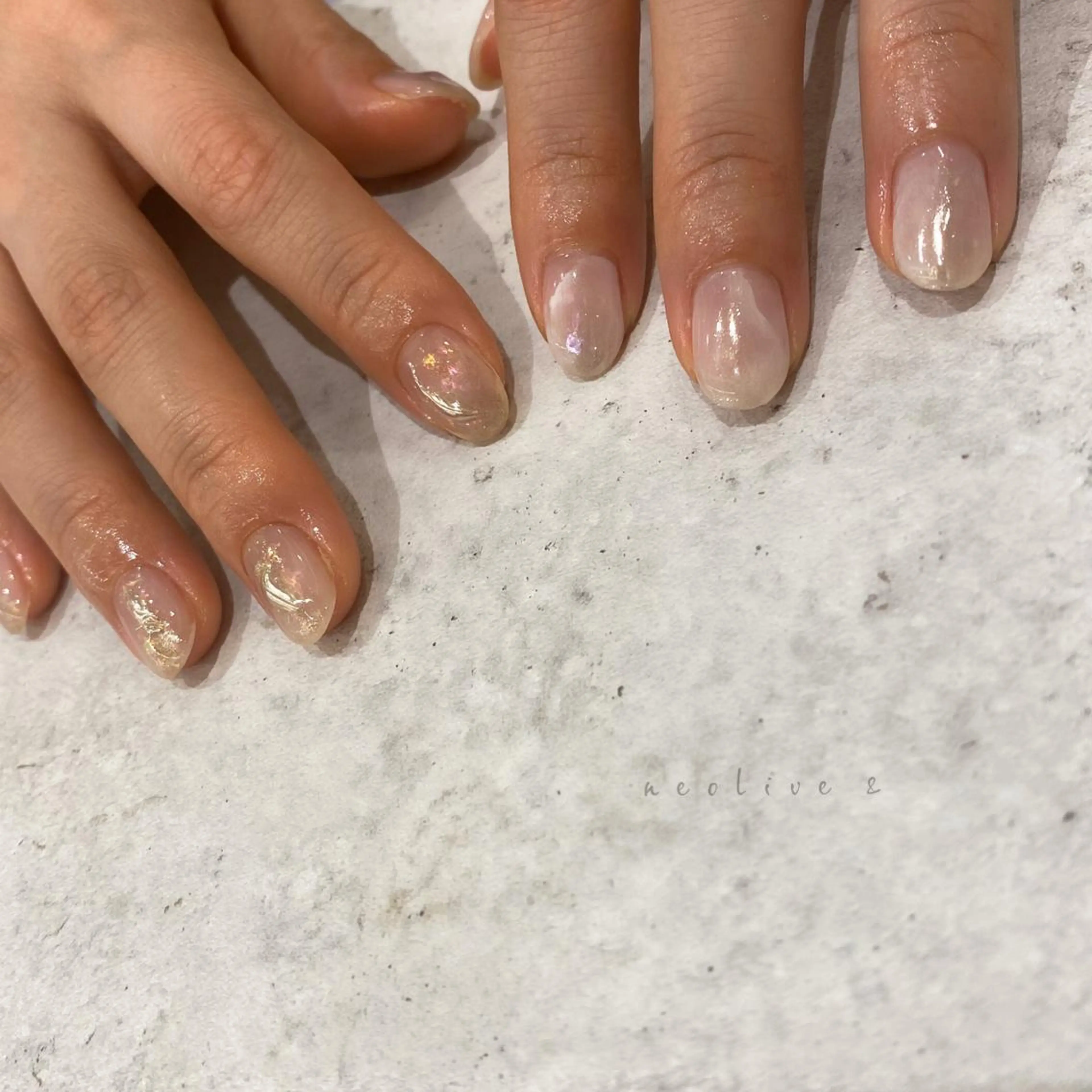 ネイル ハンドネイル Yuriko Omi パラジェル/渋谷のネイルデザイン