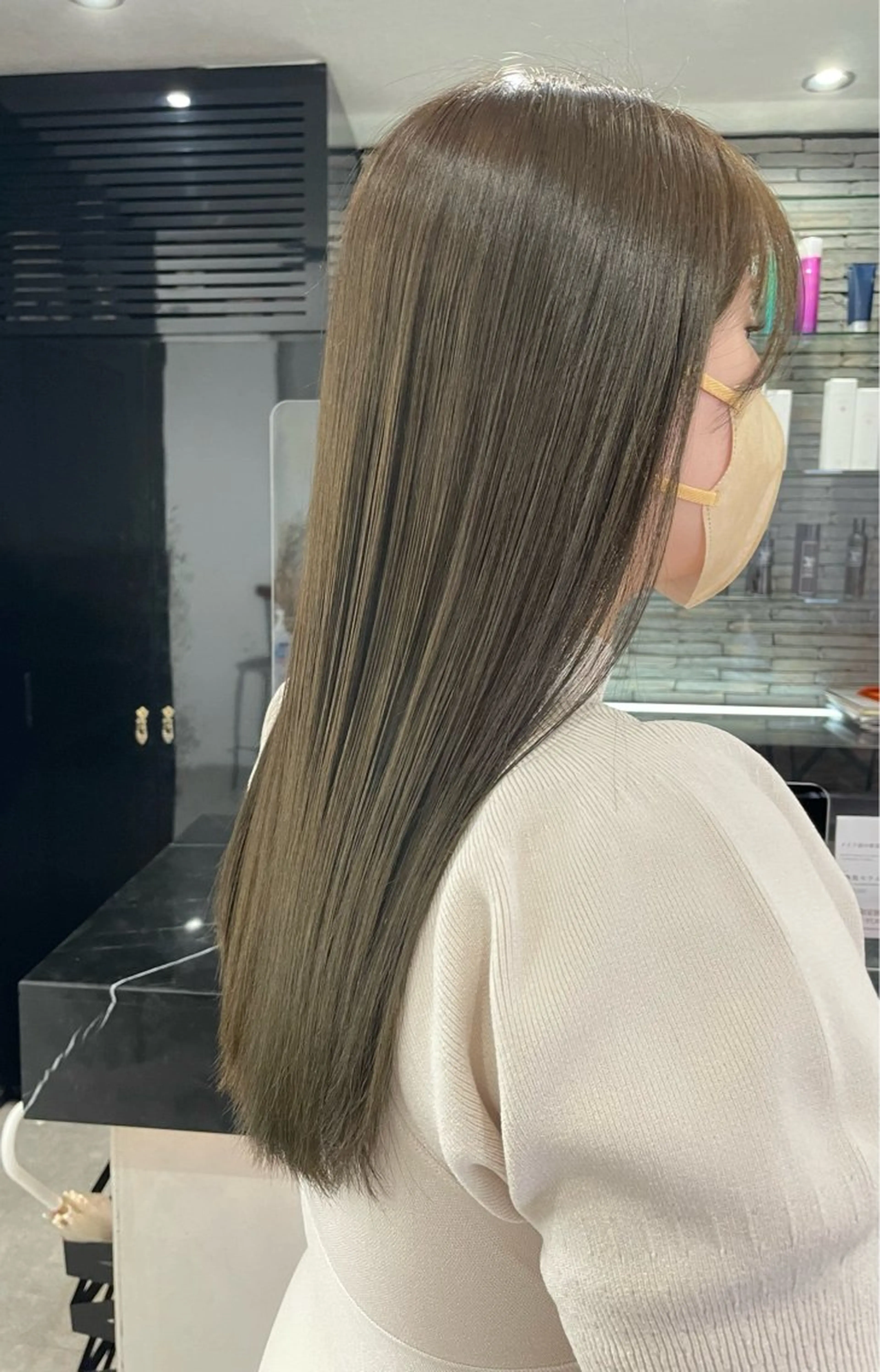 ロング カラー カット ヘアカラー トリートメント wixy mimi所属・ボブ/透明感カラー 🌿栄🌿kouneのヘアスタイル