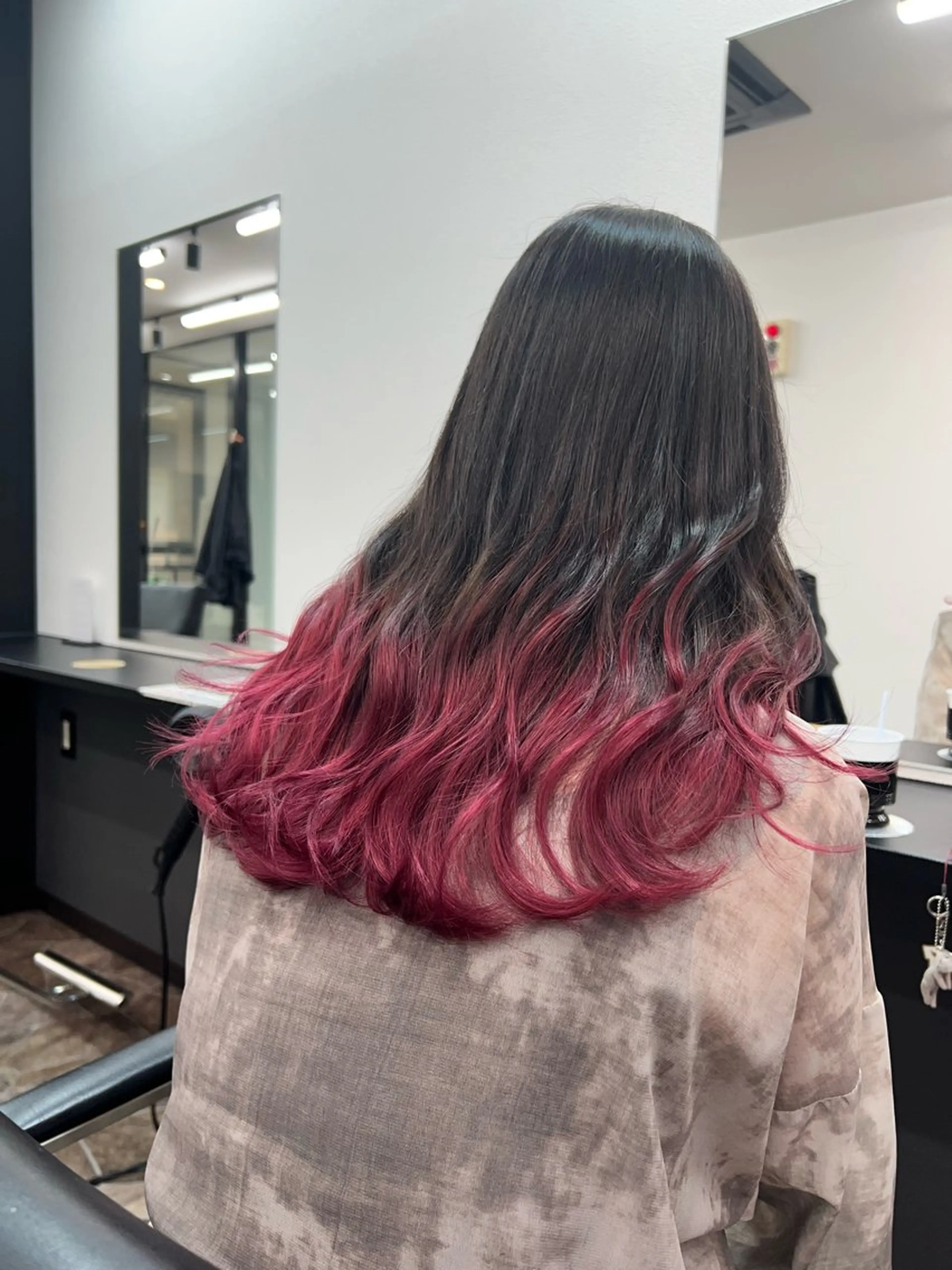 ロング フリーダムマティーニ所属・藤本 翔己のヘアスタイル