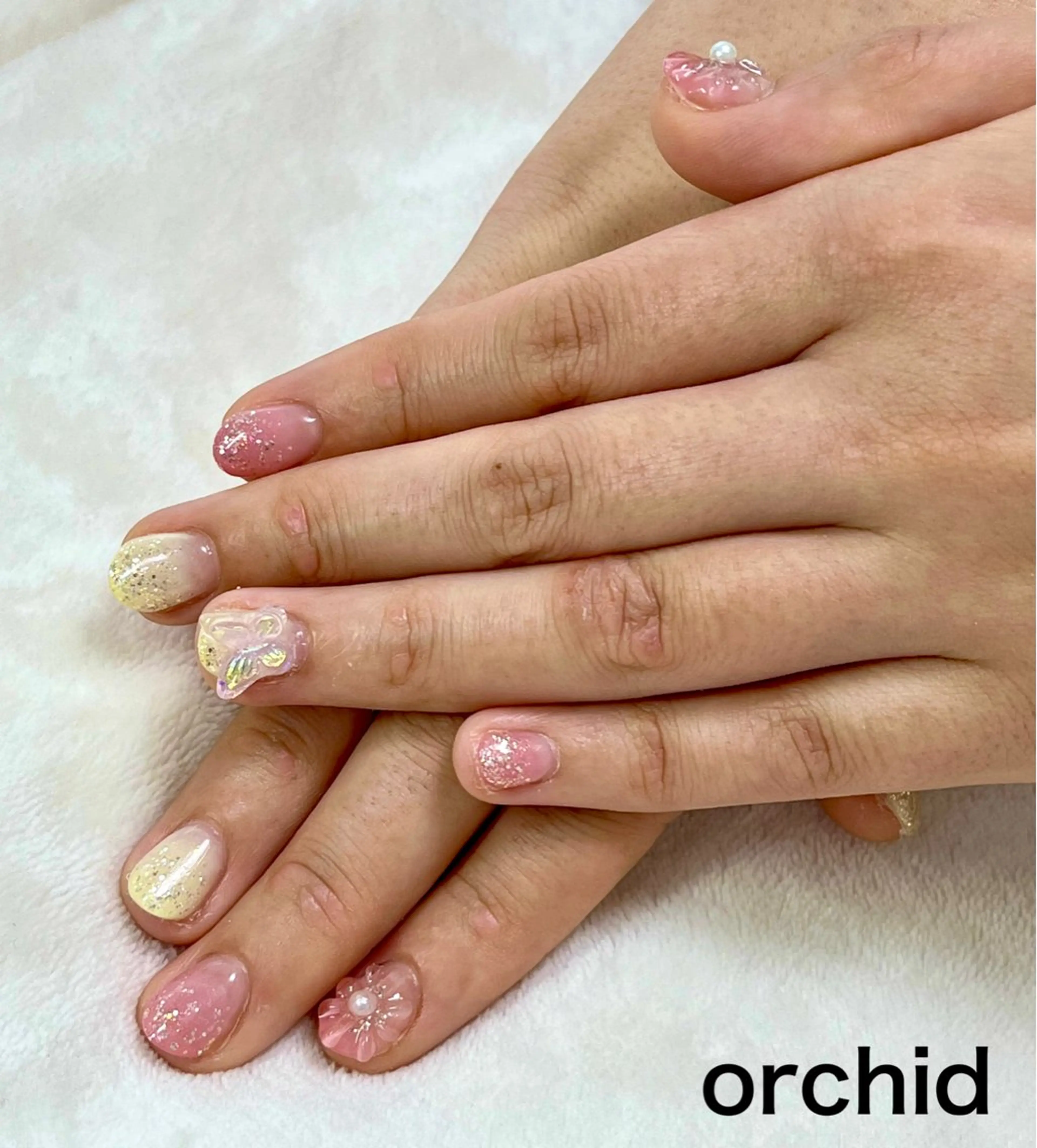 ネイル orchid ♡オーキッドのネイルデザイン