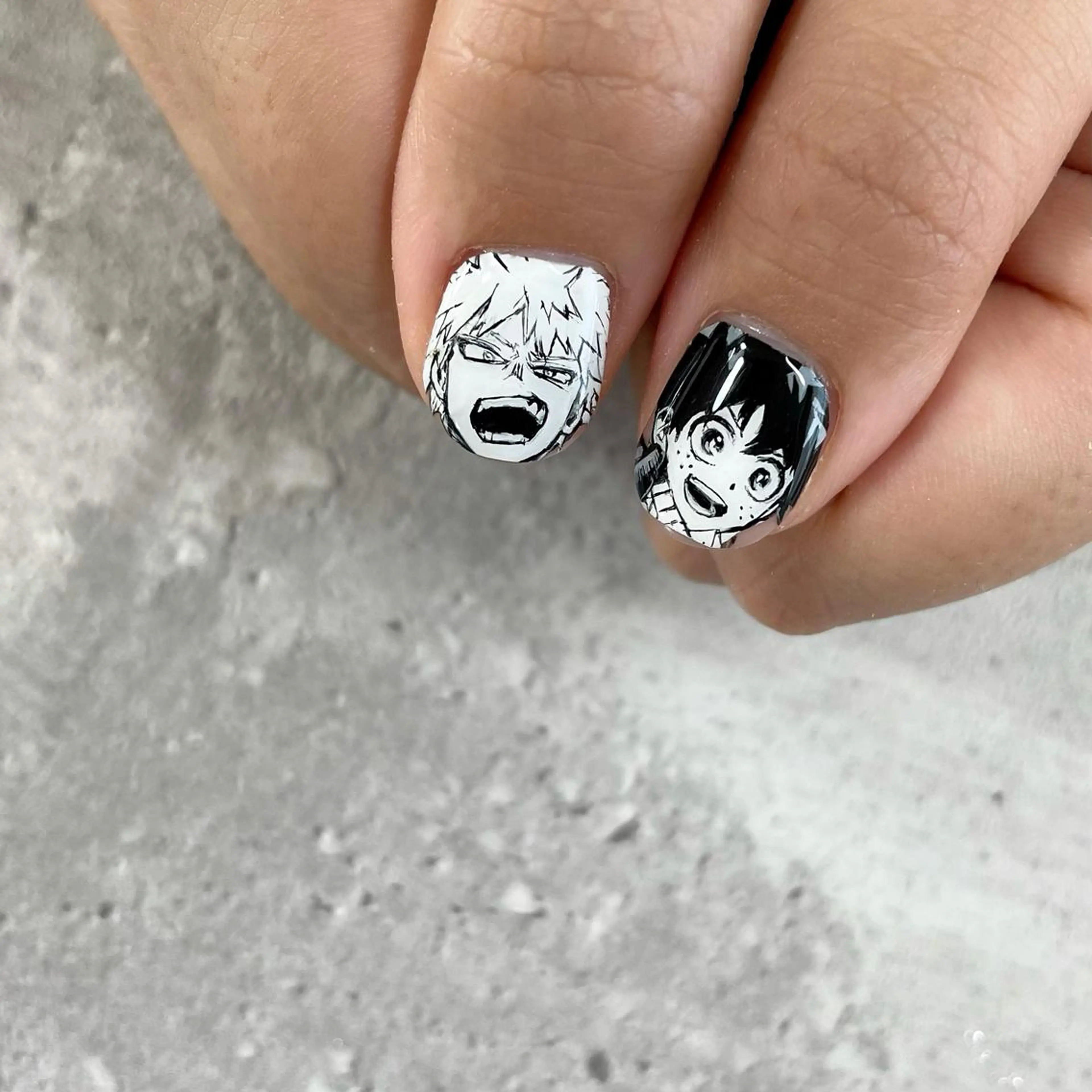 ネイル グリーン 東 千夏のネイルデザイン