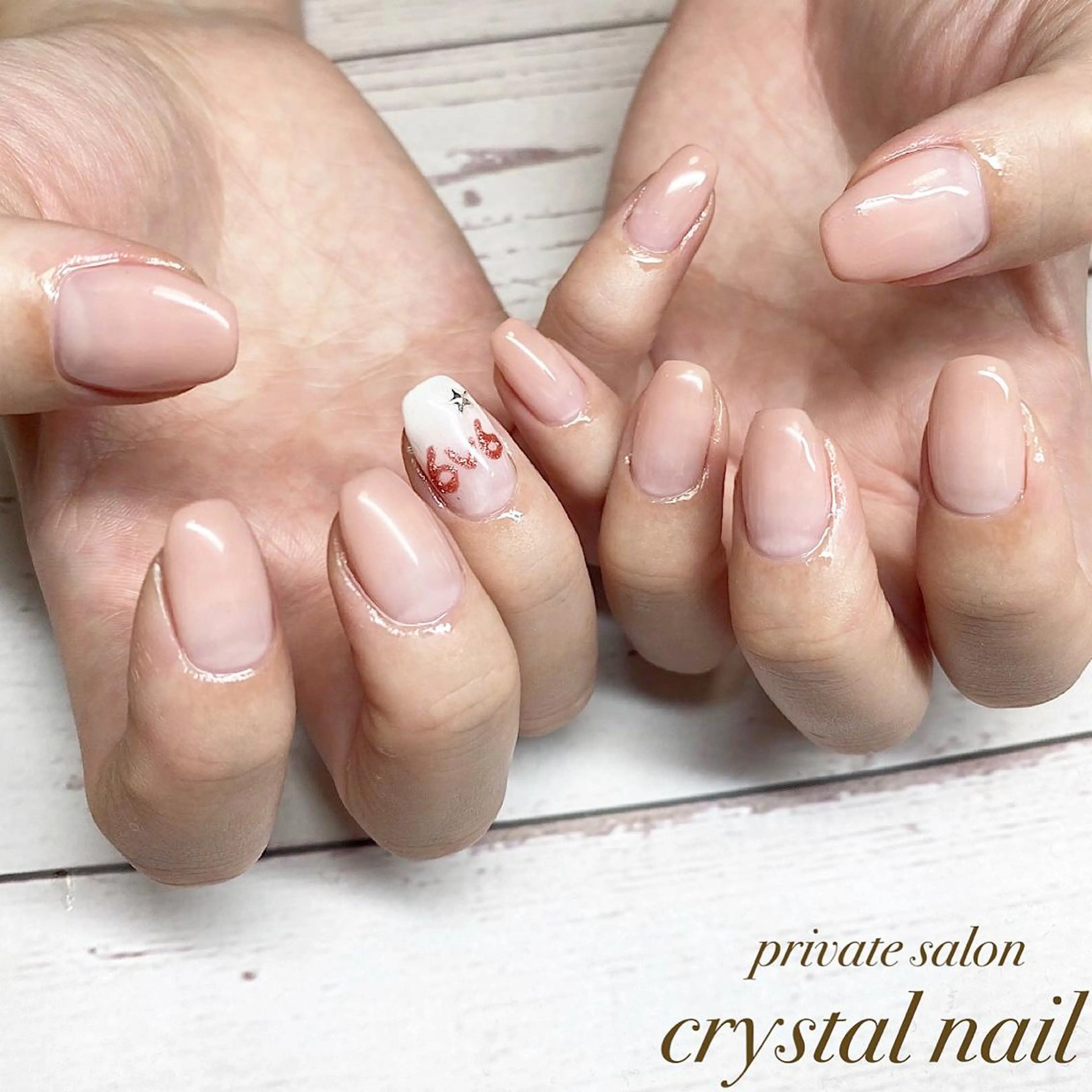 ネイル グラデーション Crystal Nailのネイルデザイン