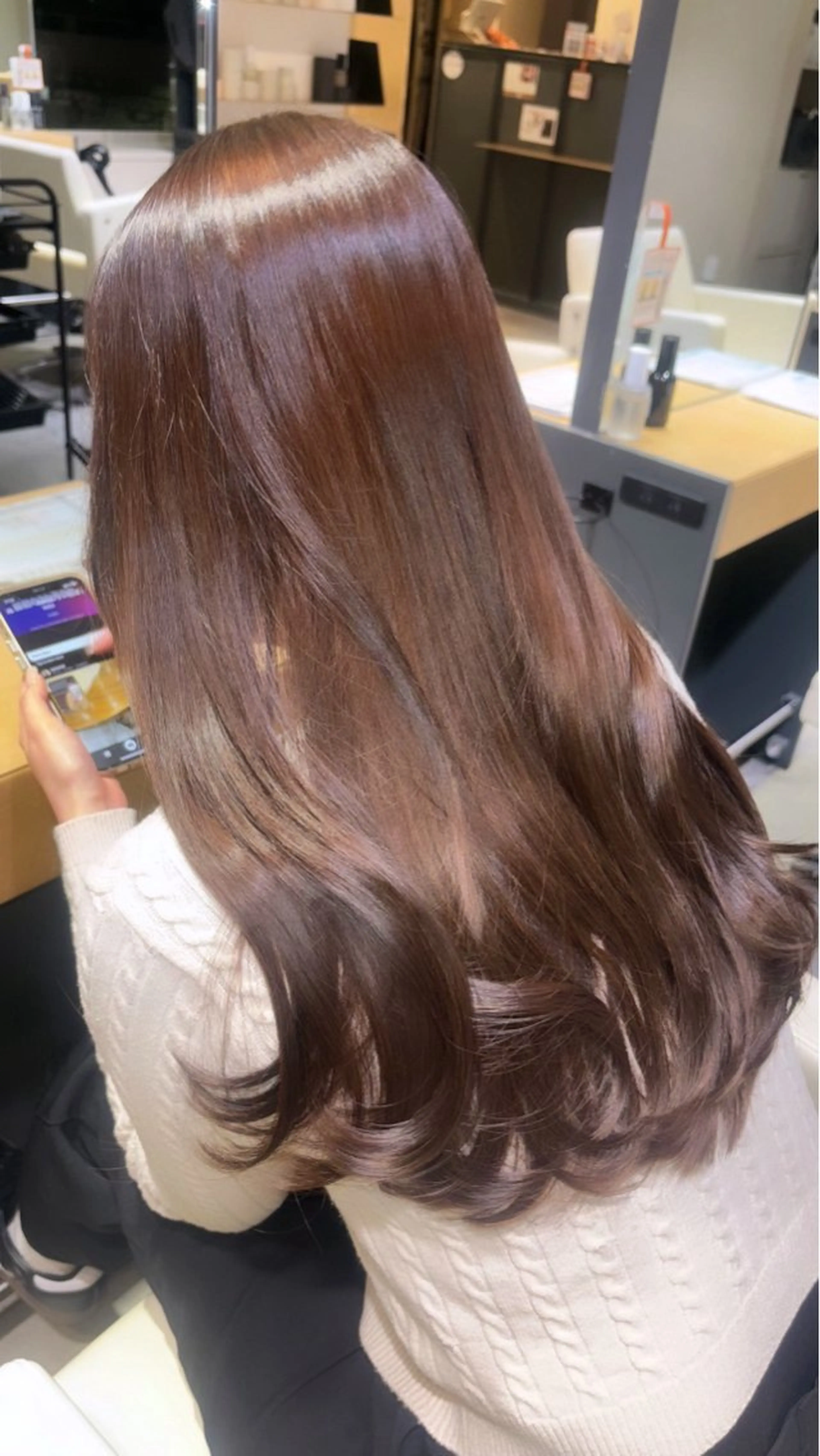 ✨最高級艶感Maxワンメイクカラー✨➕トリートメントの写真