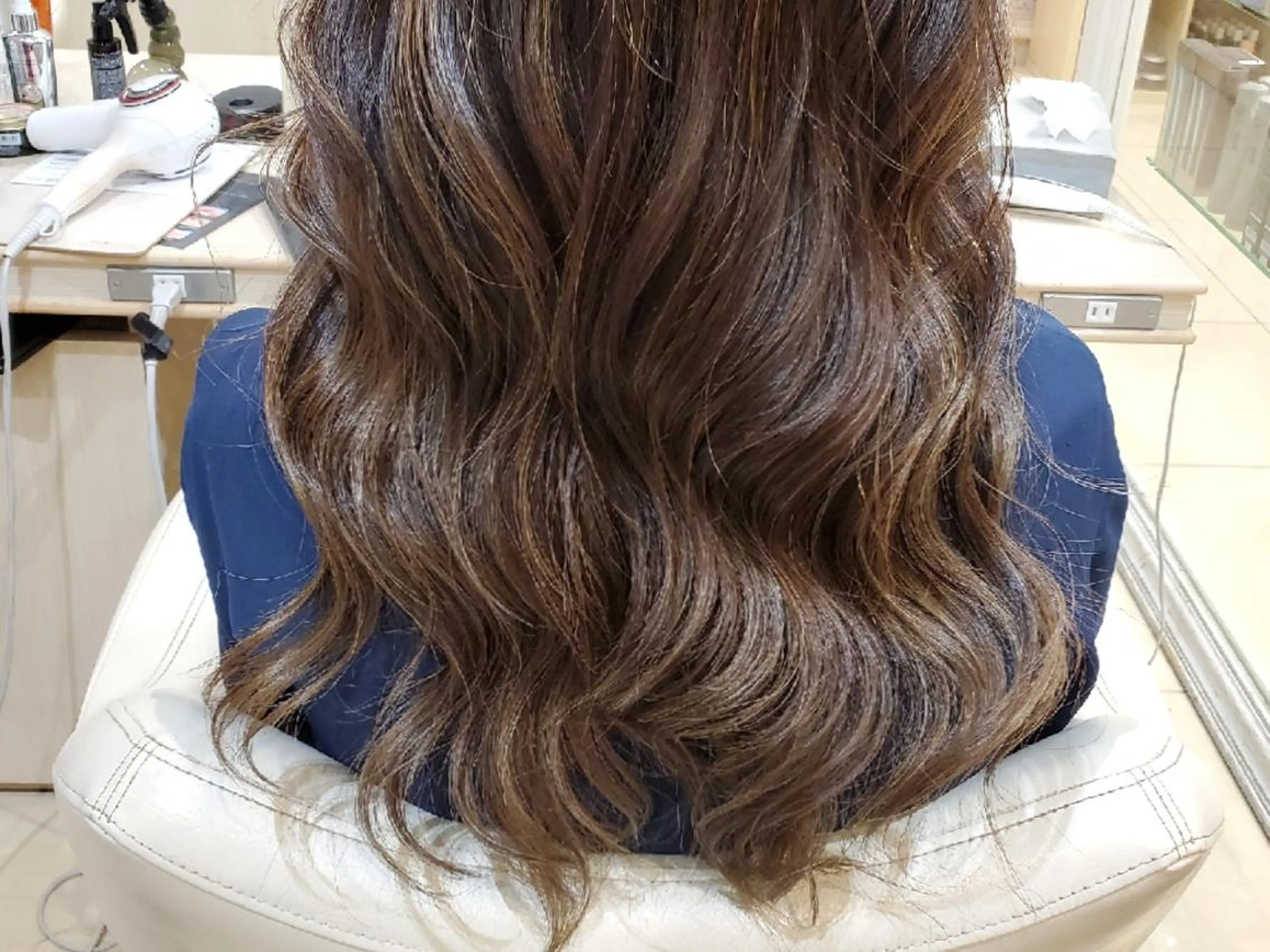 ロング ヘアカラー トリートメント 社内カット講師・店長 菅原賢一のヘアスタイル