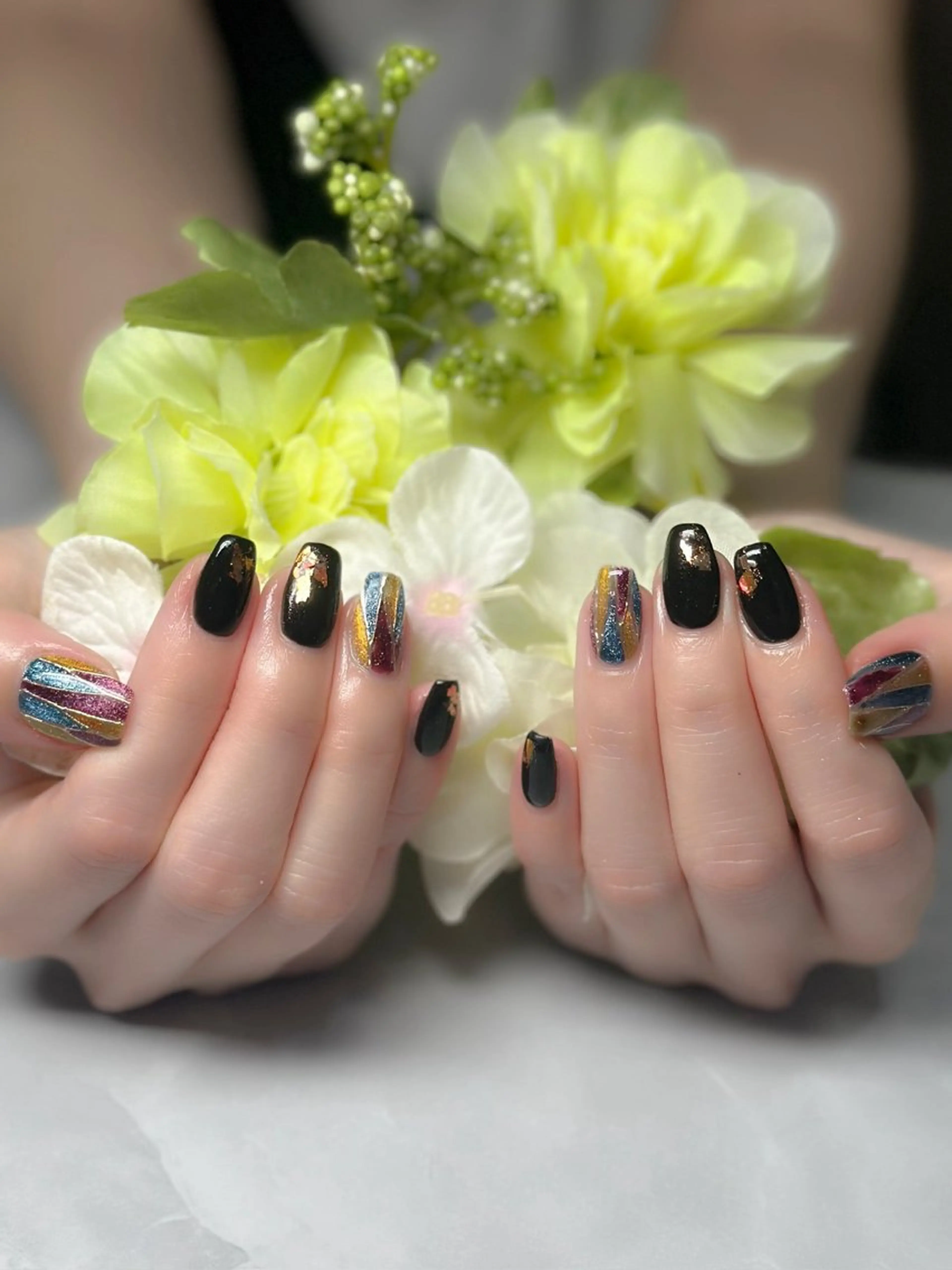 ネイル アートネイル 持ち込み nyasu nailのネイルデザイン