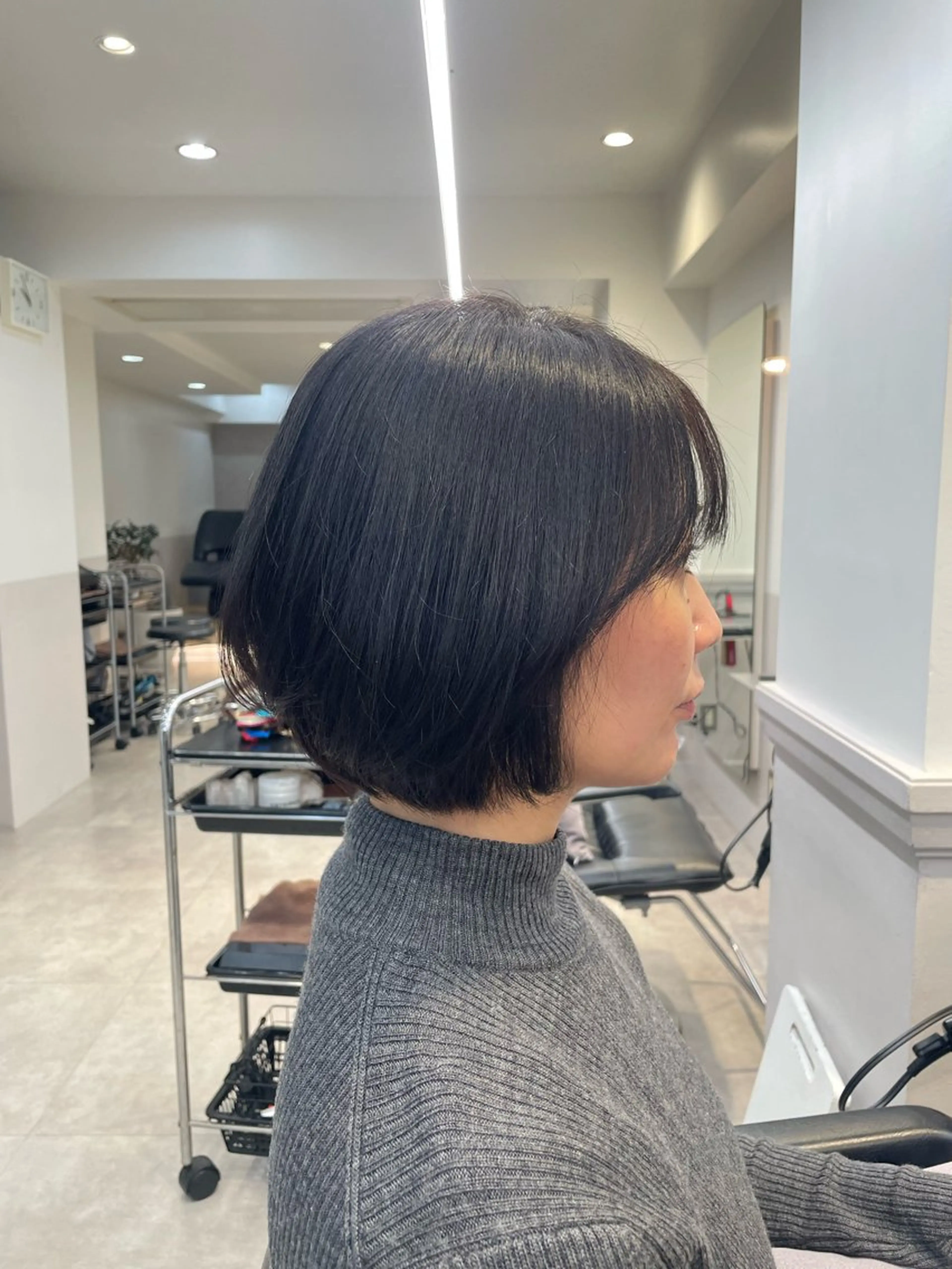 ショート 🤍ショートボブ 🤍NANAMI🤍のヘアスタイル