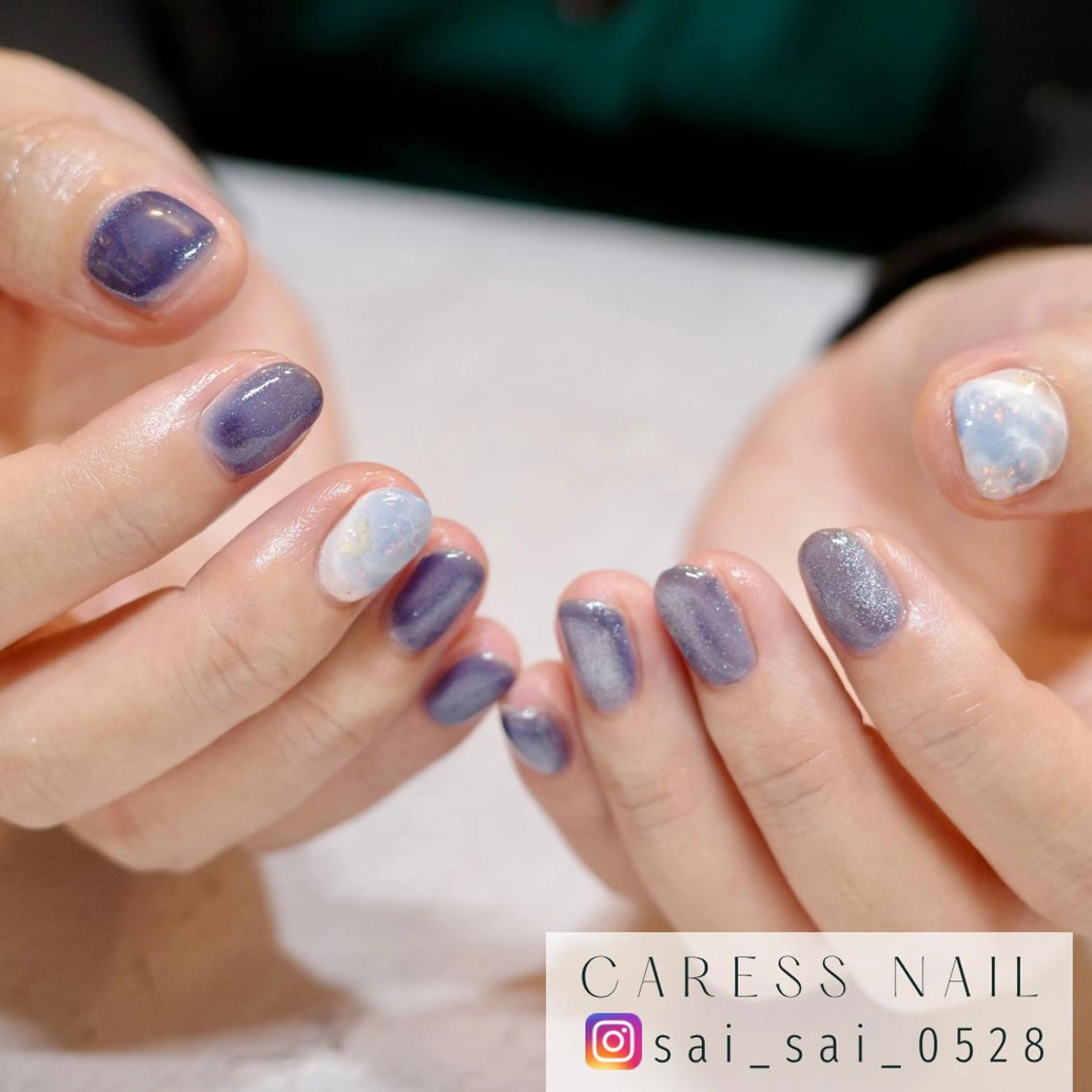 ネイル caress nail カレスネイル 代々木上原所属・カレスネイル さいのネイルデザイン