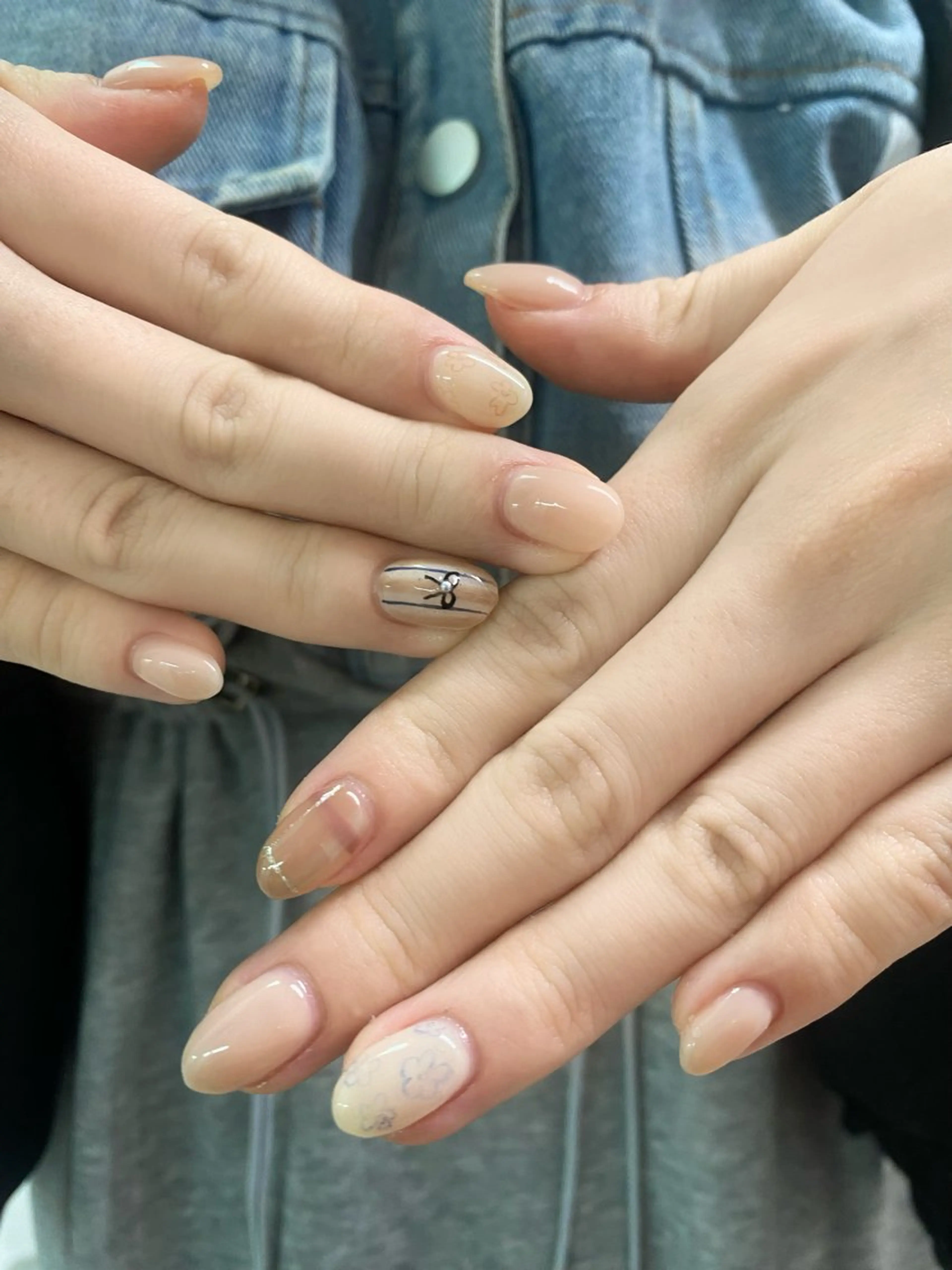 ネイル ハンドネイル Teasiameme ヒノのネイルデザイン