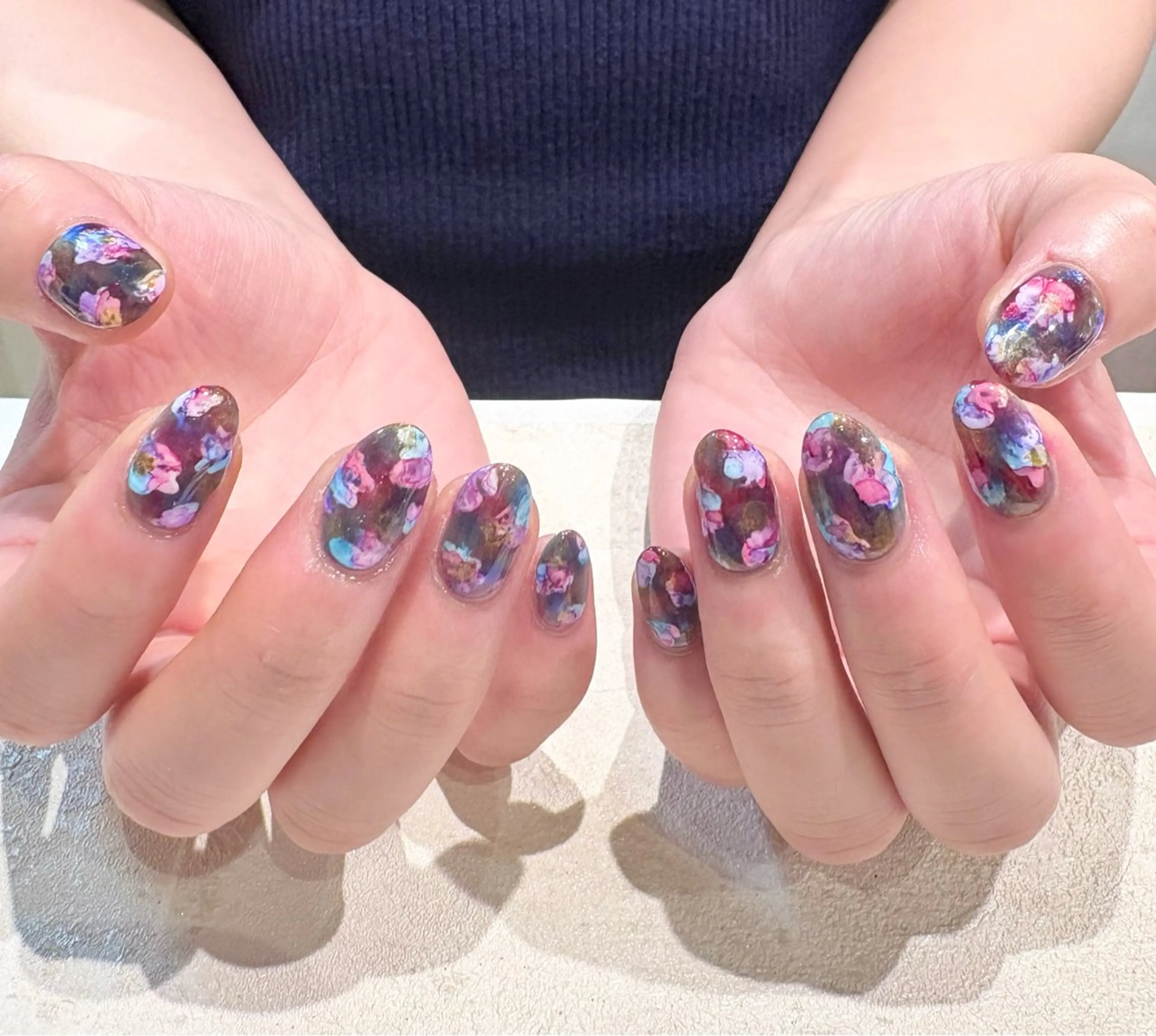 ネイル ハンドネイル ecrin 💎 mayuのネイルデザイン